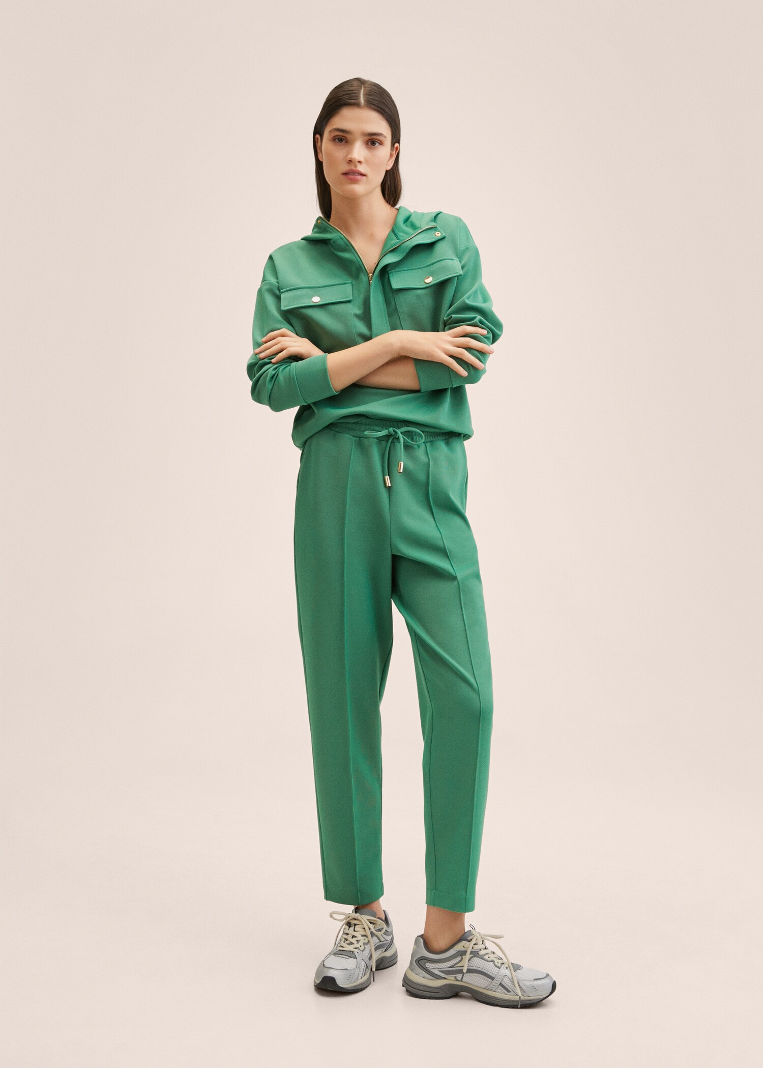 Texturierte Jogger Pants - Allgemeine Ansicht