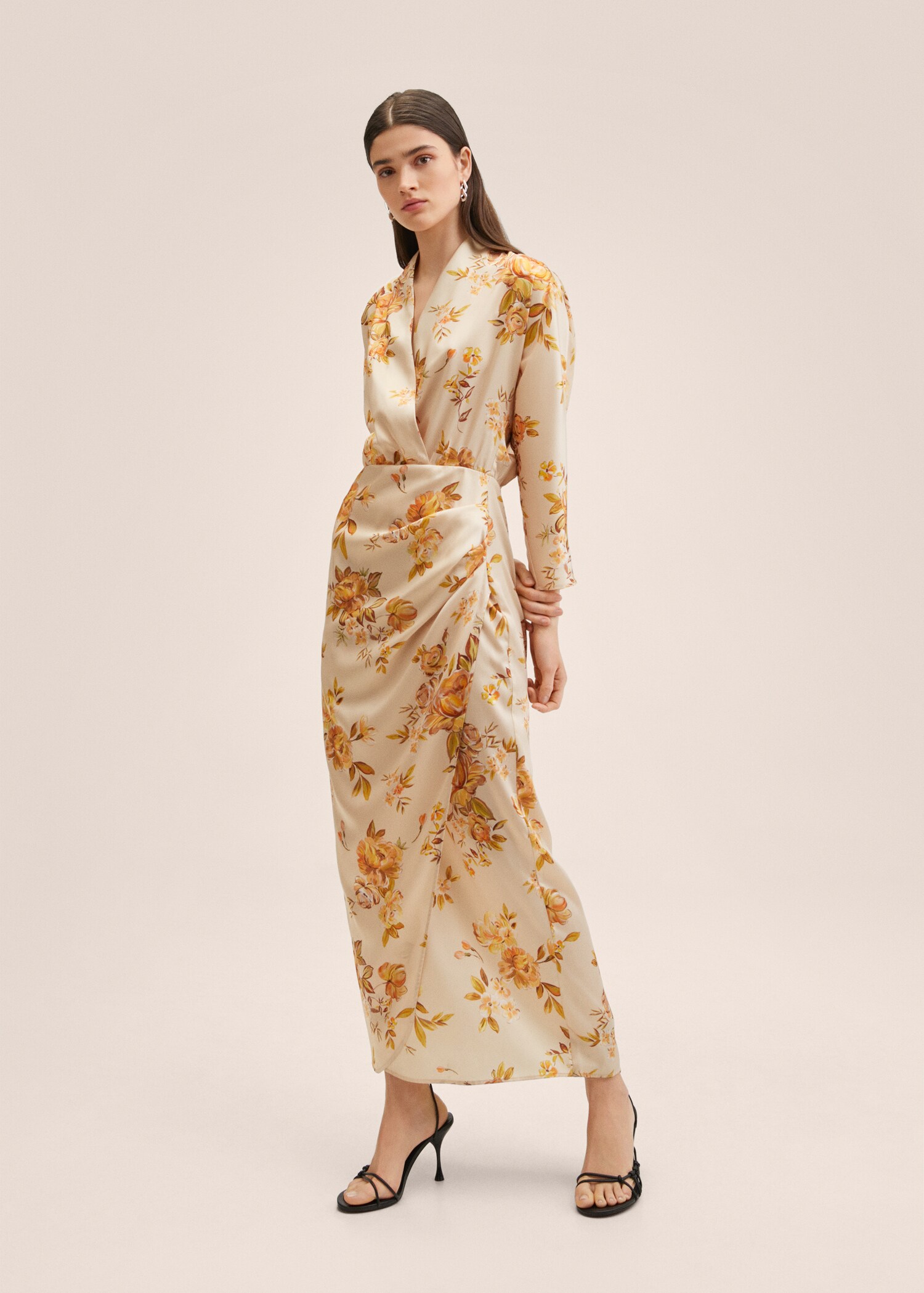 Vestido estampado floral - Plano general