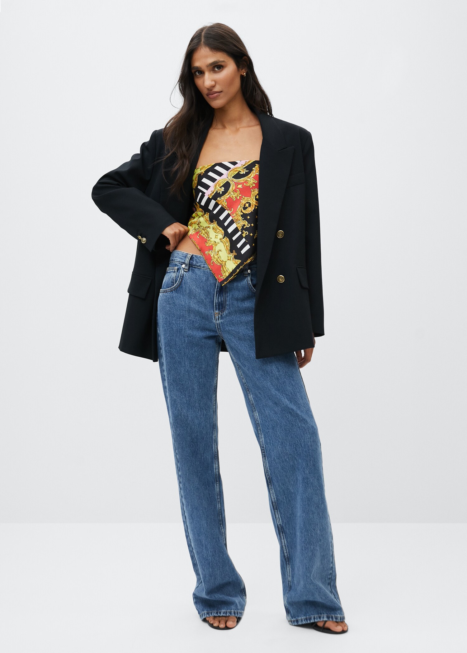 Double-breasted blazer - General plane