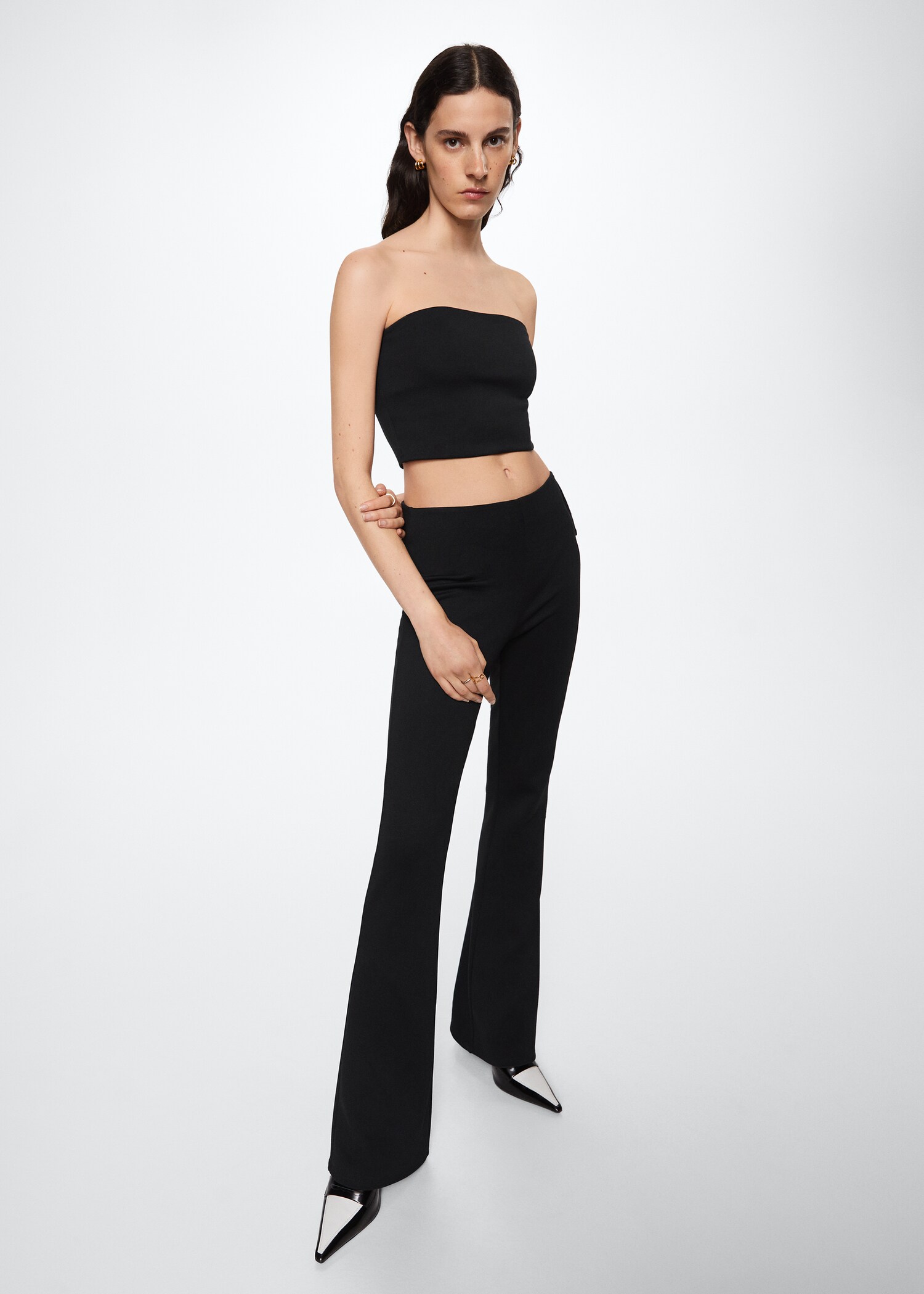 Crop cut-out top - General plane