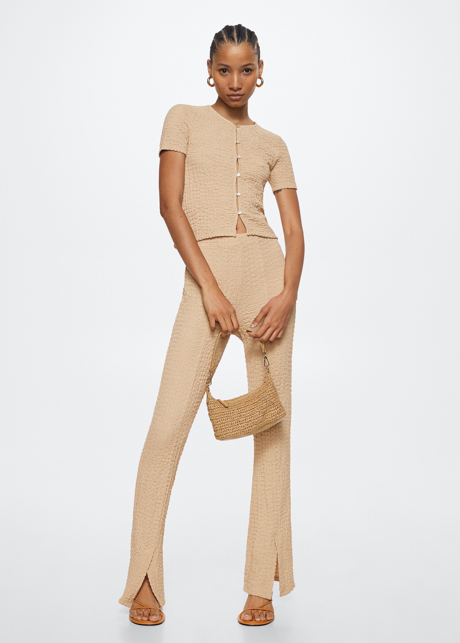 Opening texture trousers - General plane