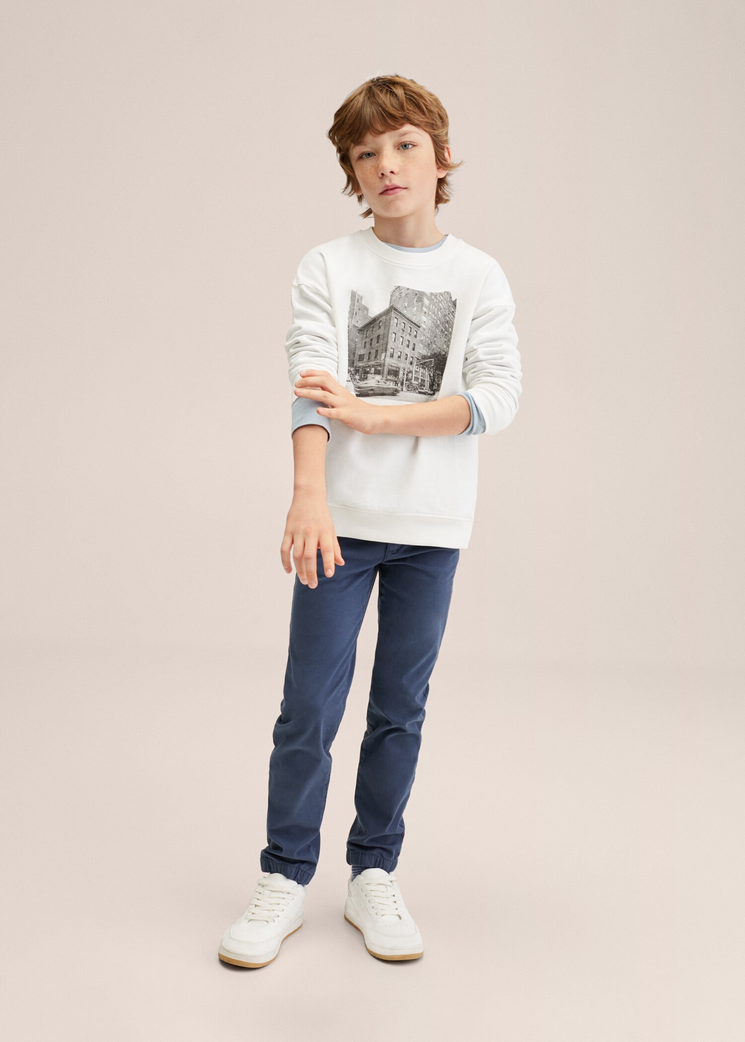 Sudadera estampado fotografía - Plano general