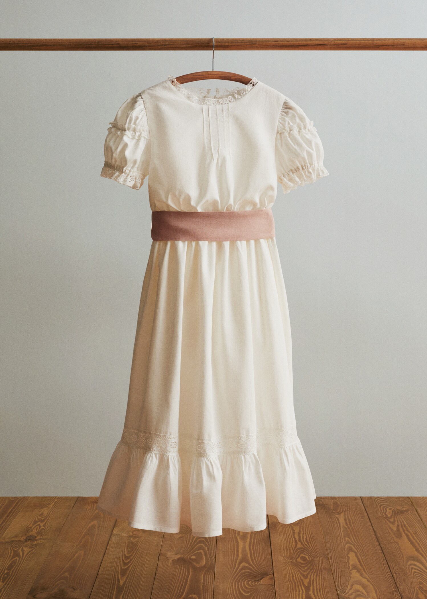 Bow puff sleeves dress - General plane