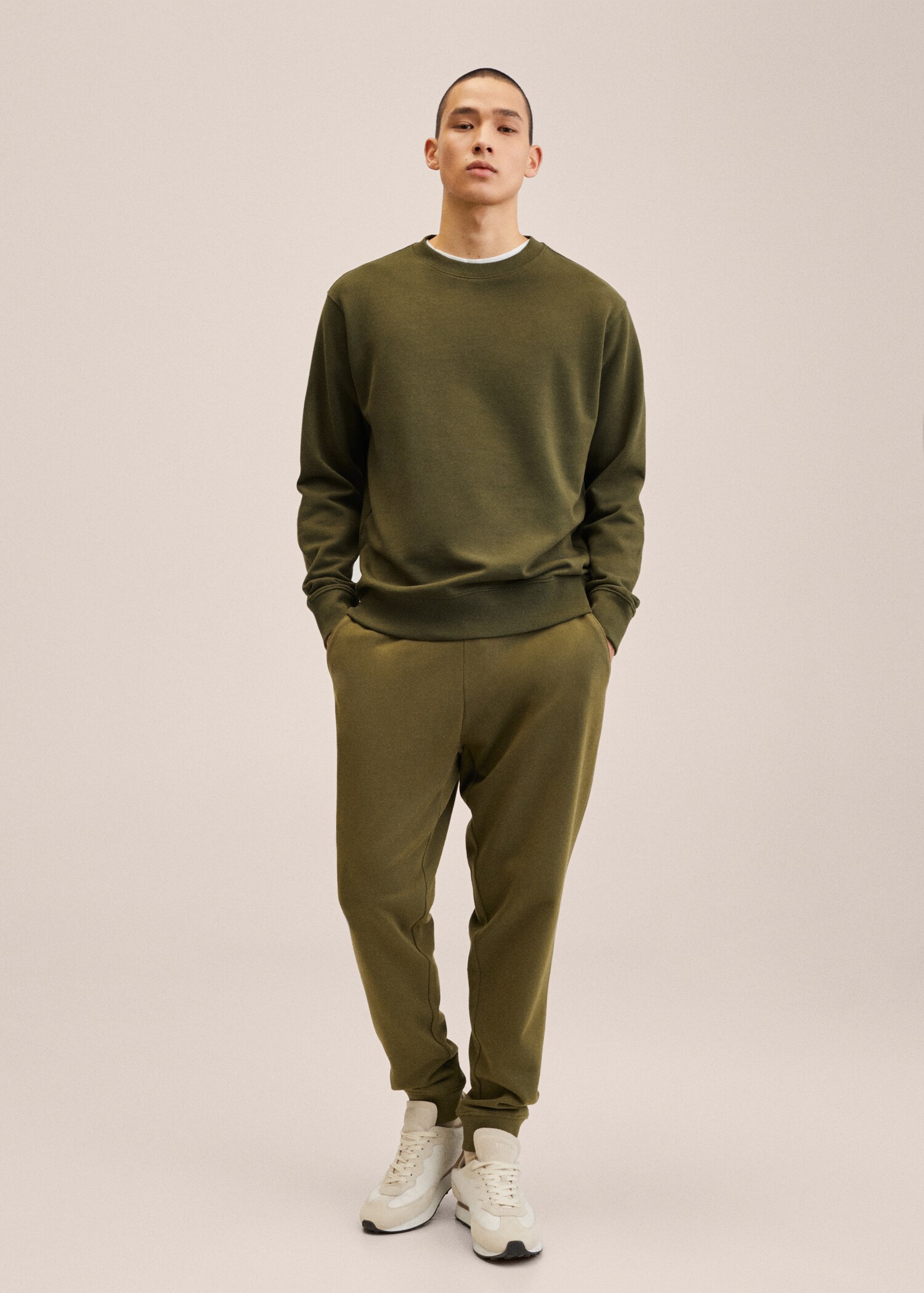 Sudadera básica algodón - Plano general