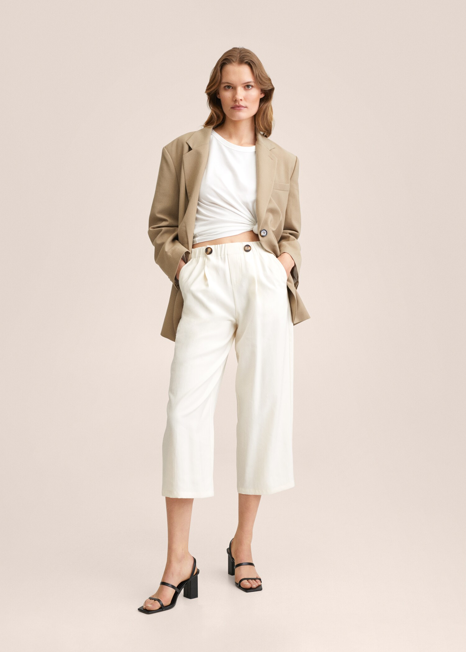 Jupe-culotte boutons - Plan général
