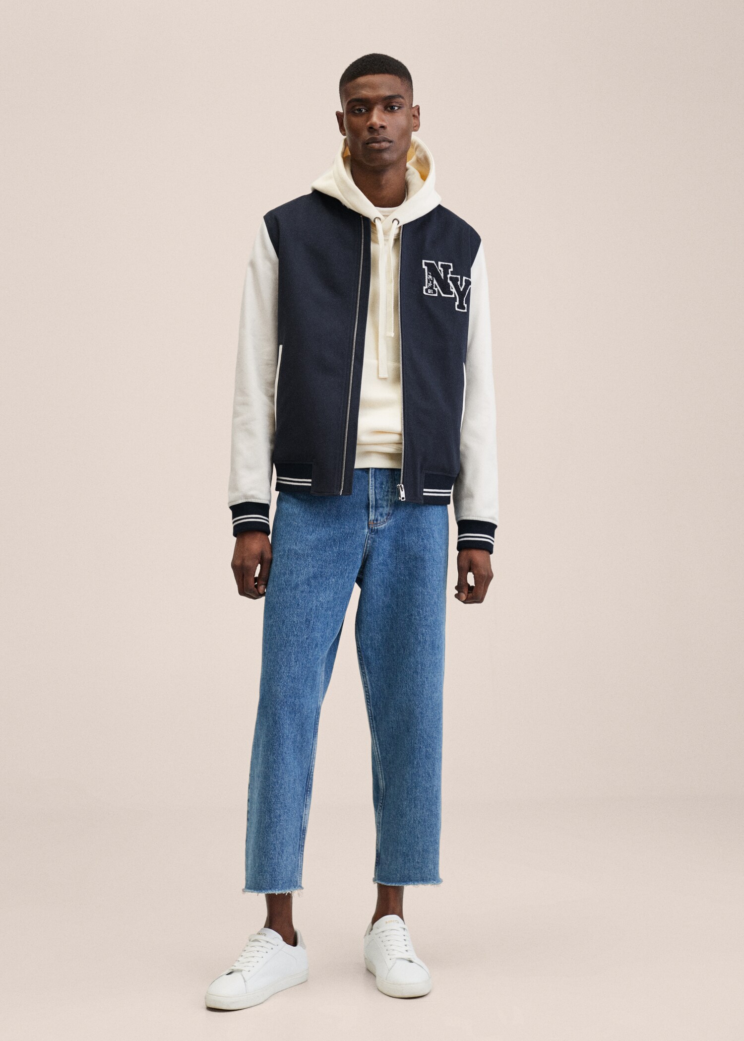 Chaqueta bomber varsity - Plano general