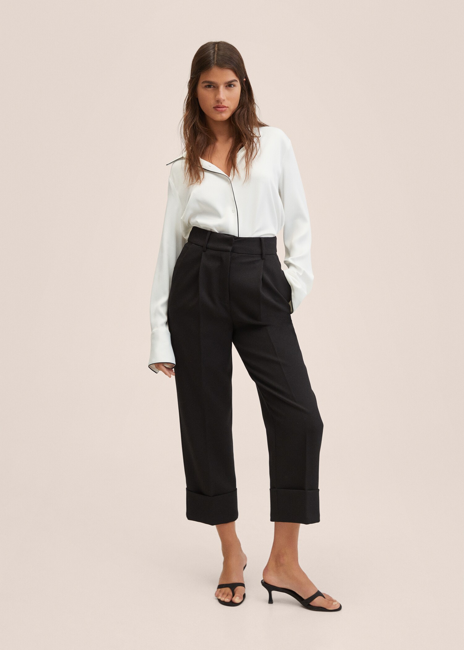 Satin shirt - General plane