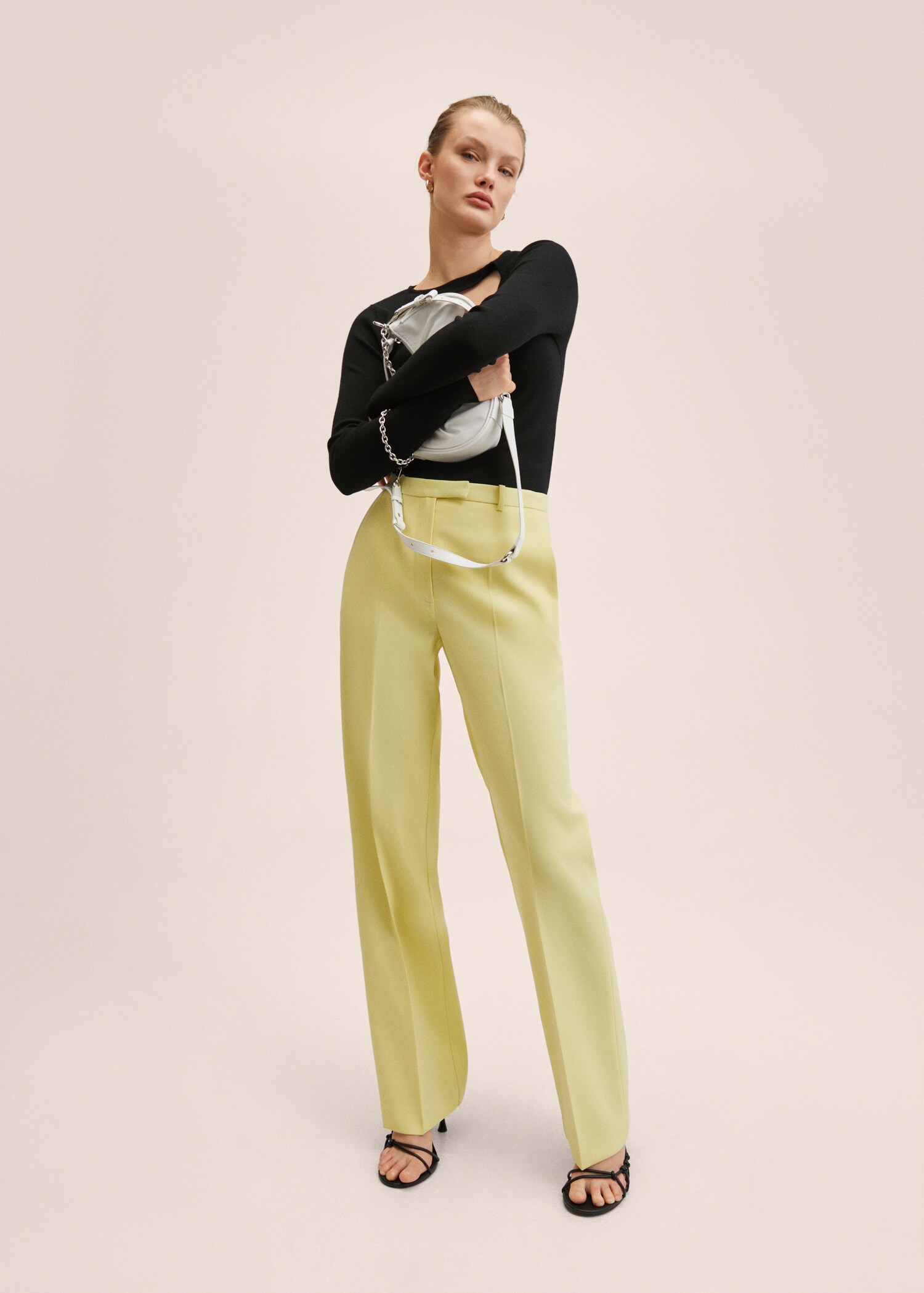 Straight suit pants - General plane
