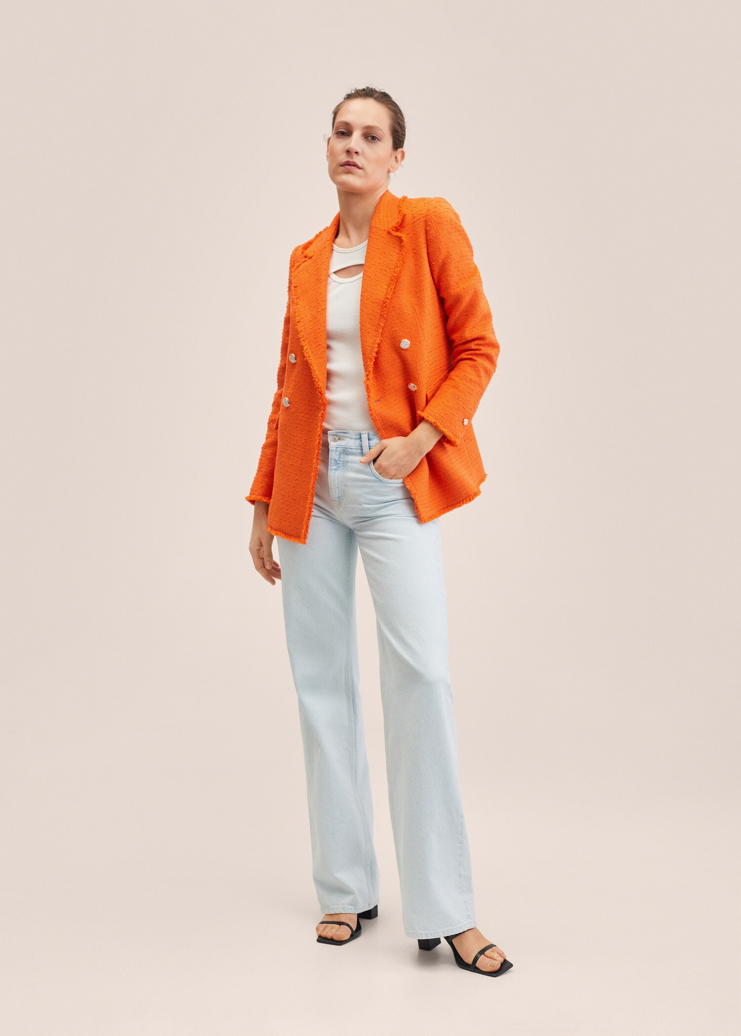 Oblekové sako slim fit - Celkový náhled