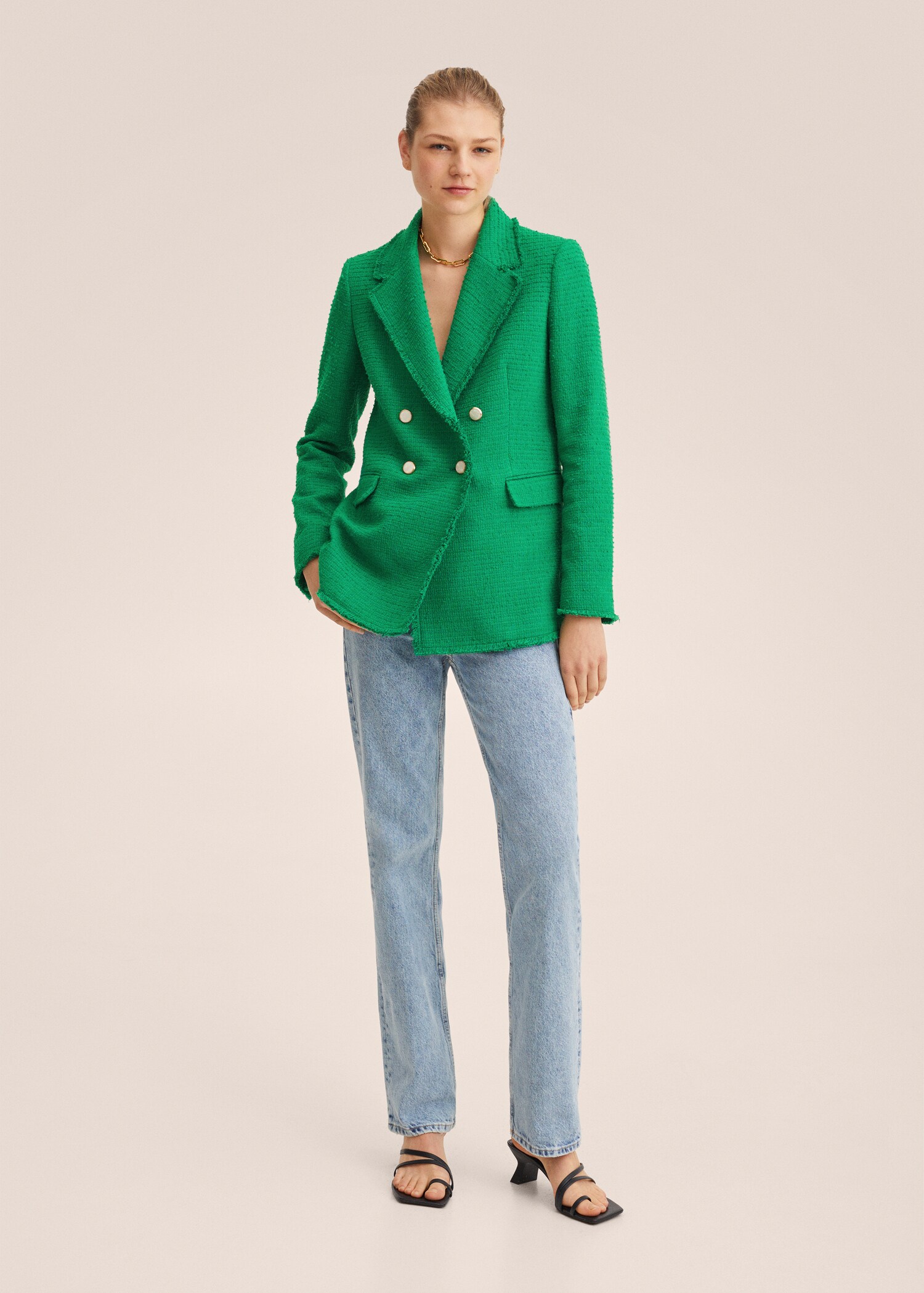 Oblekové sako slim fit - Celkový náhled