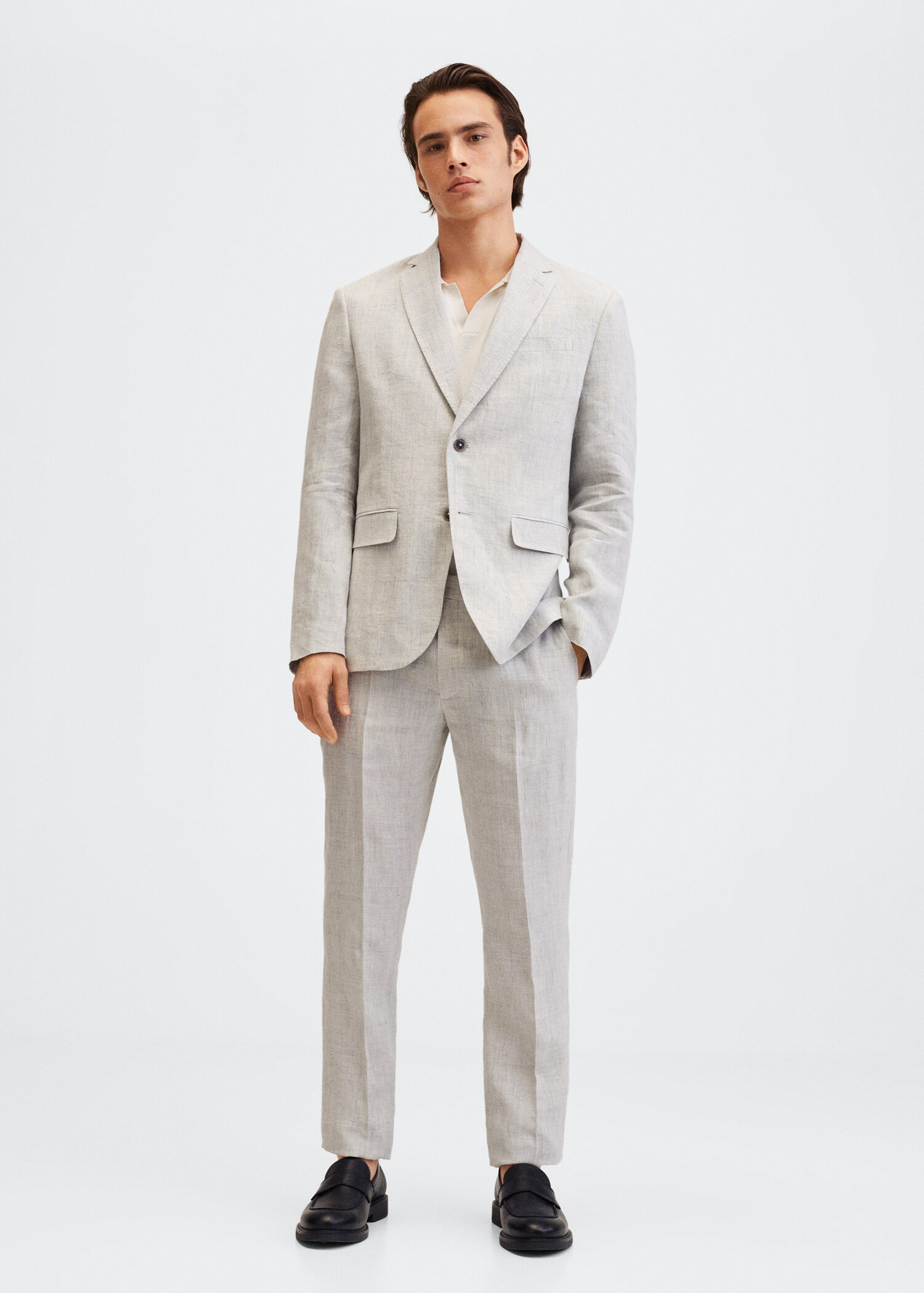 Americana vestir slim fit lli - Pla general