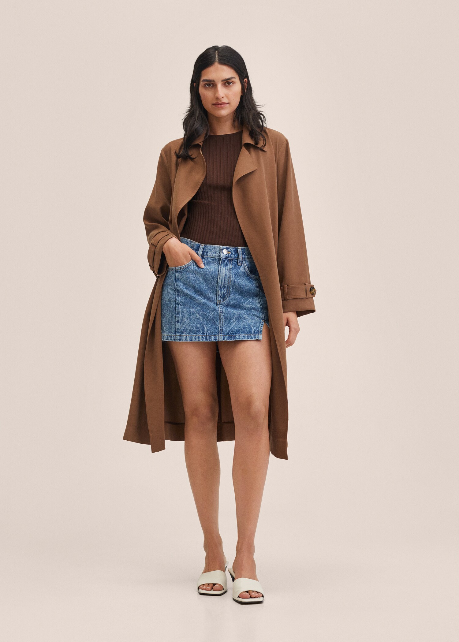 Ribbed knit top - General plane
