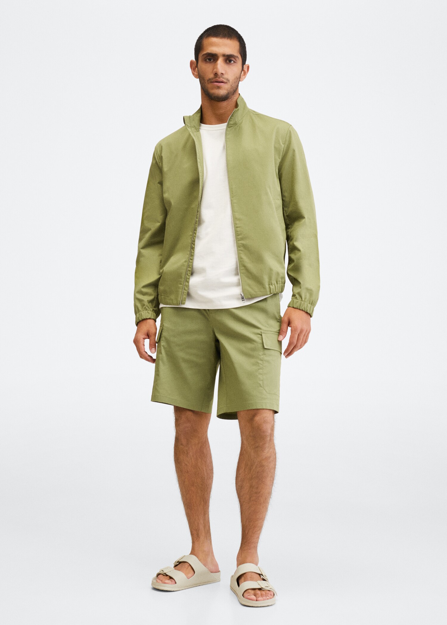 Cargo Bermuda shorts - General plane