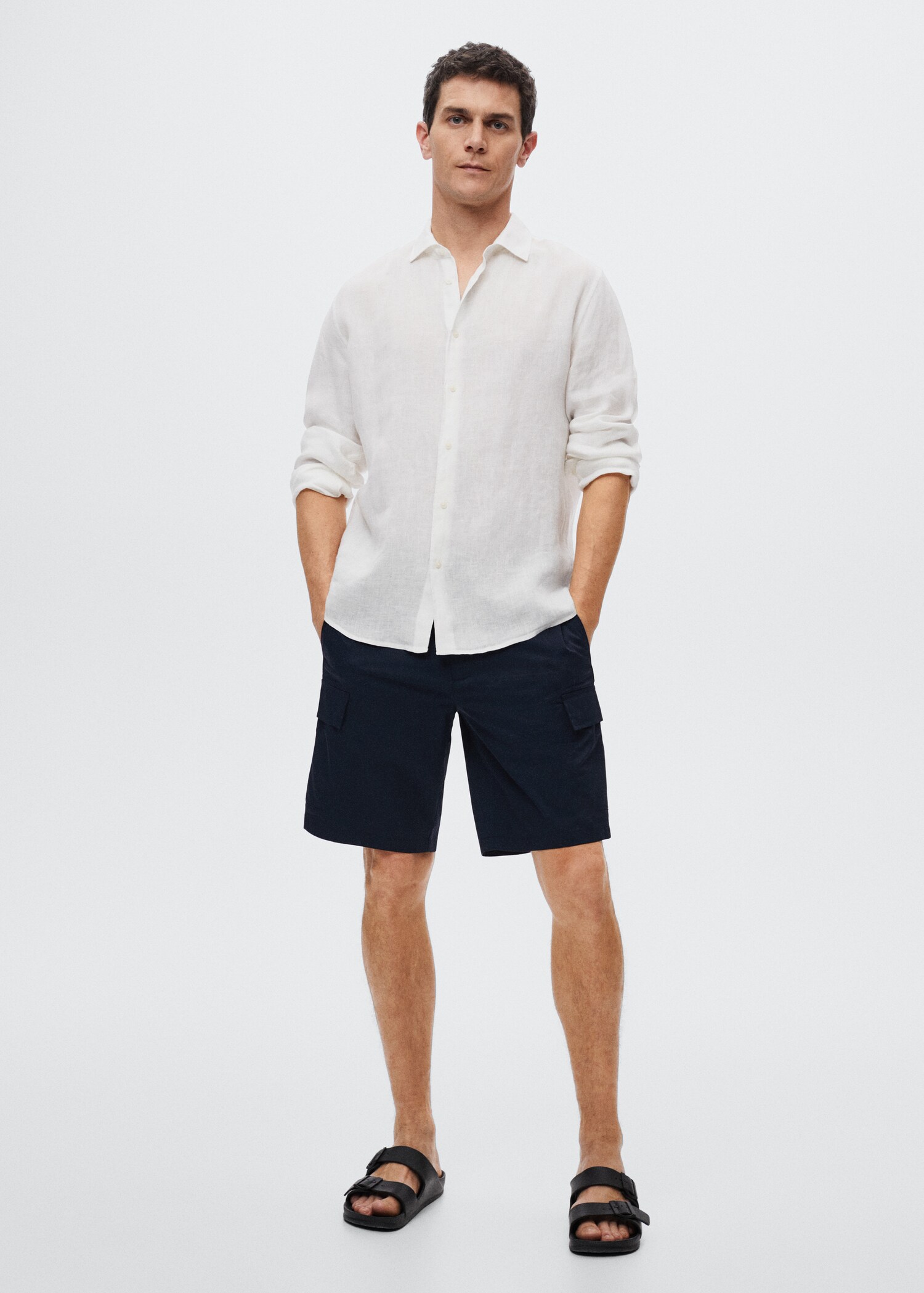 Cargo Bermuda shorts - General plane