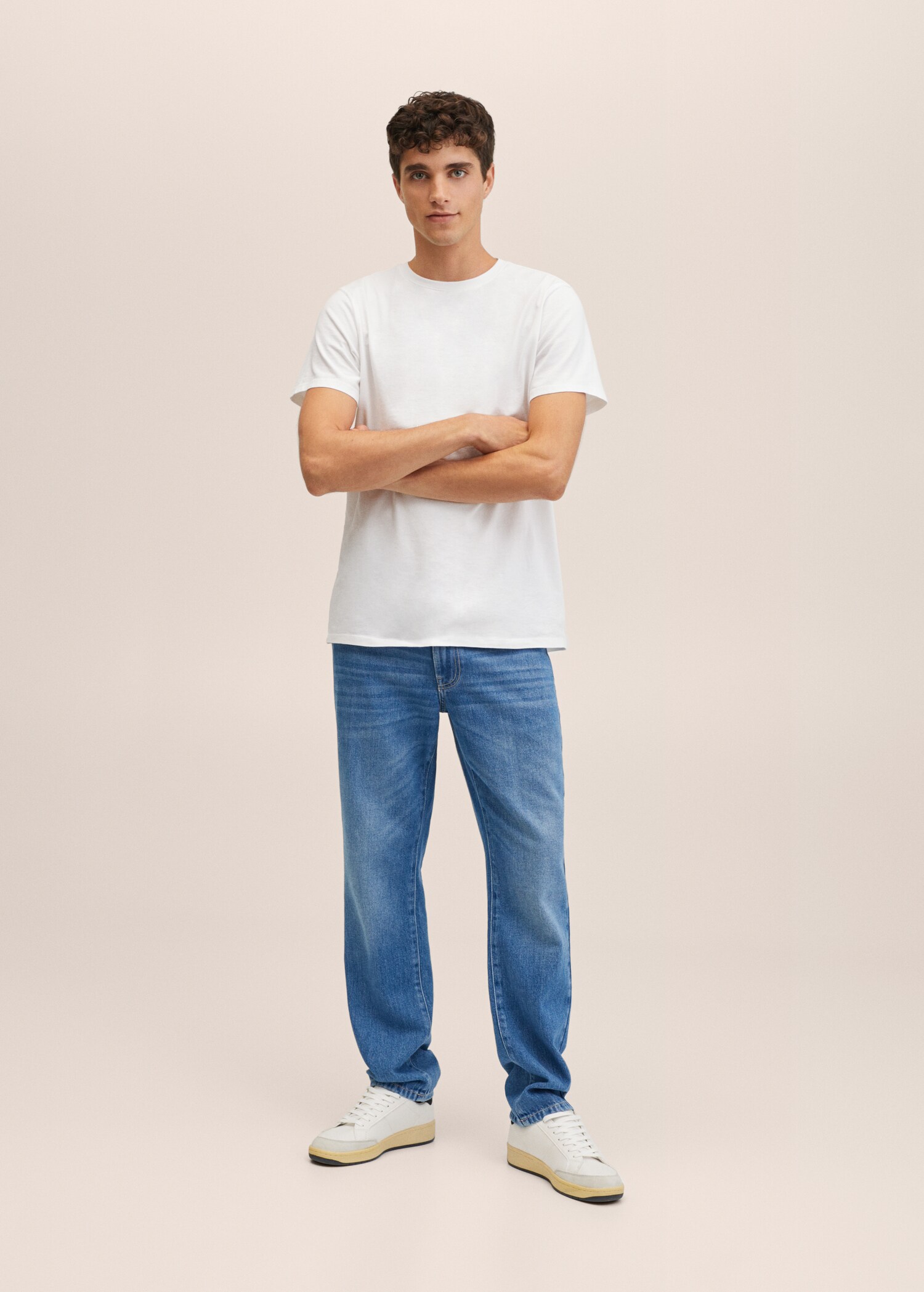Essential cotton-blend T-shirt - General plane