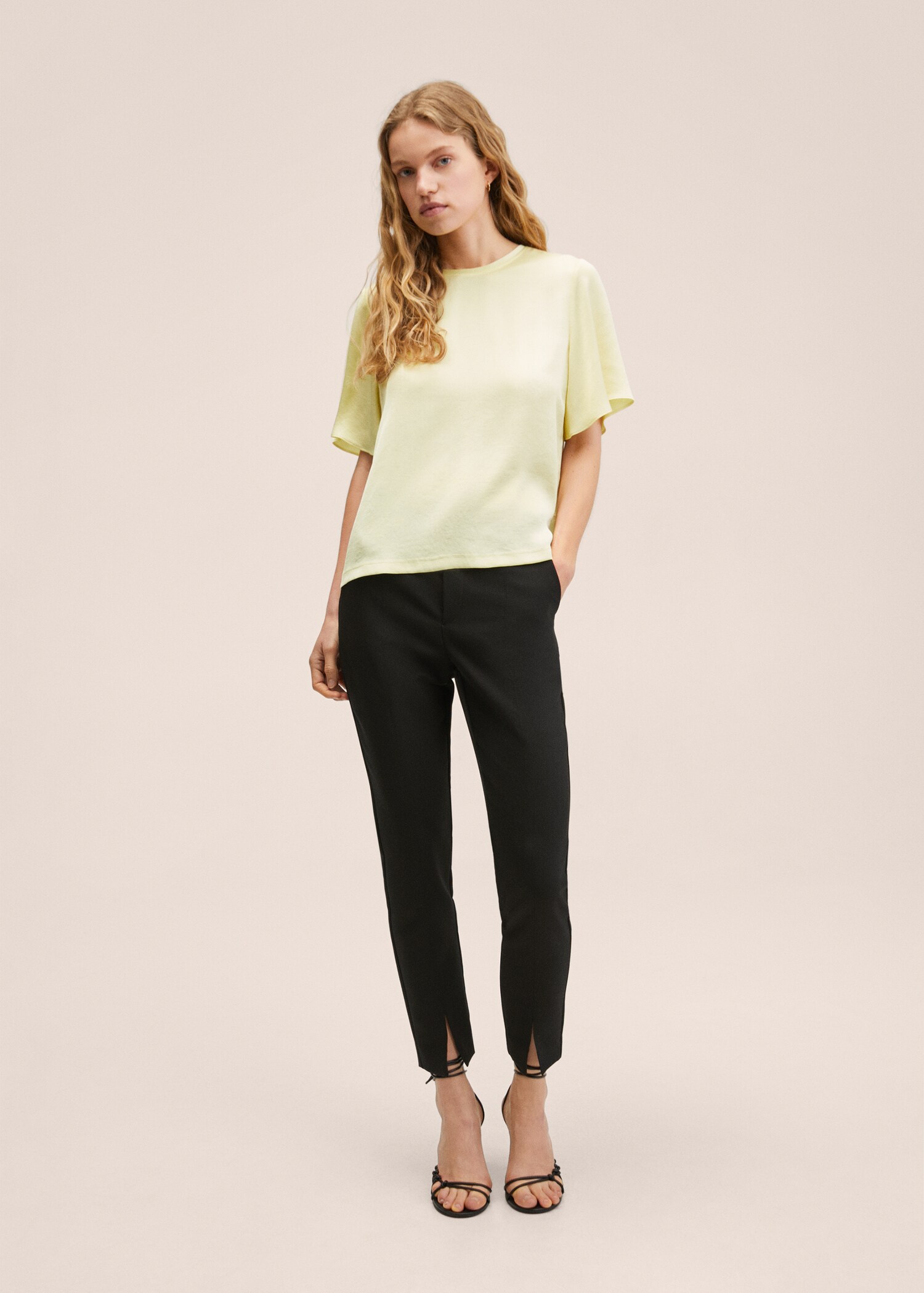 Short sleeved blouse - General plane
