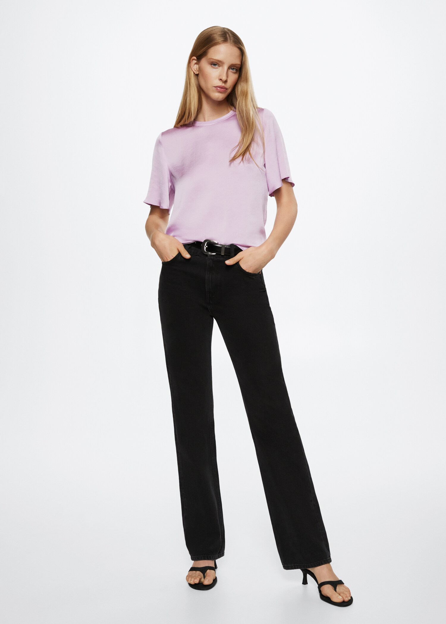 Short sleeved blouse - General plane