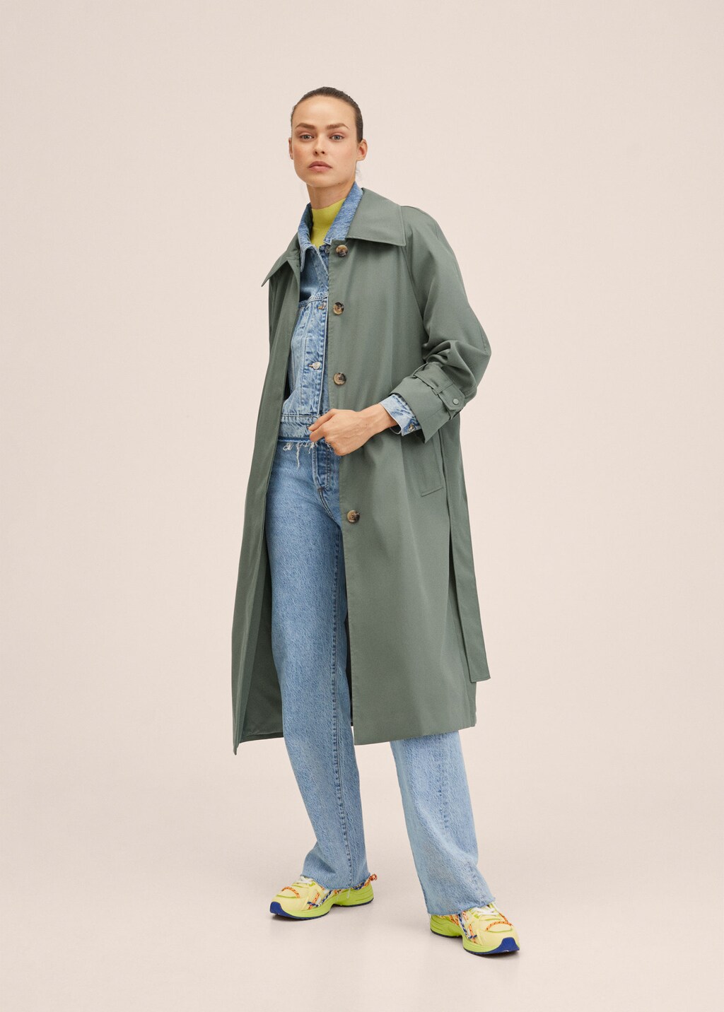 Trench femme on sale mango outlet
