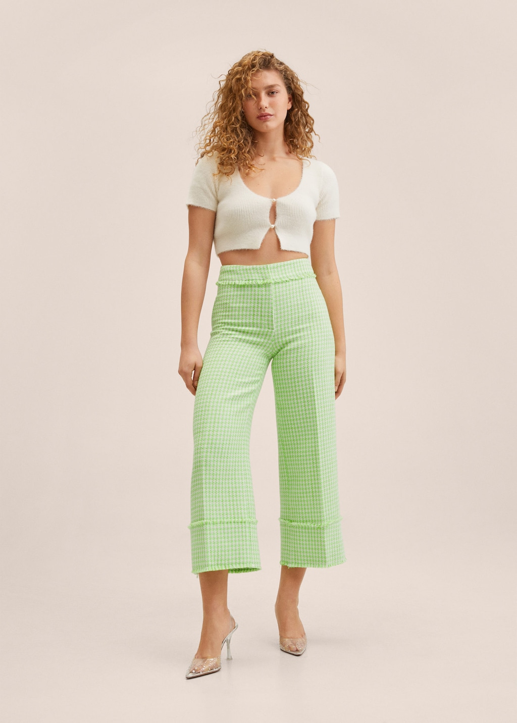 Pantalones de Mujer 2024 MANGO OUTLET Espa a