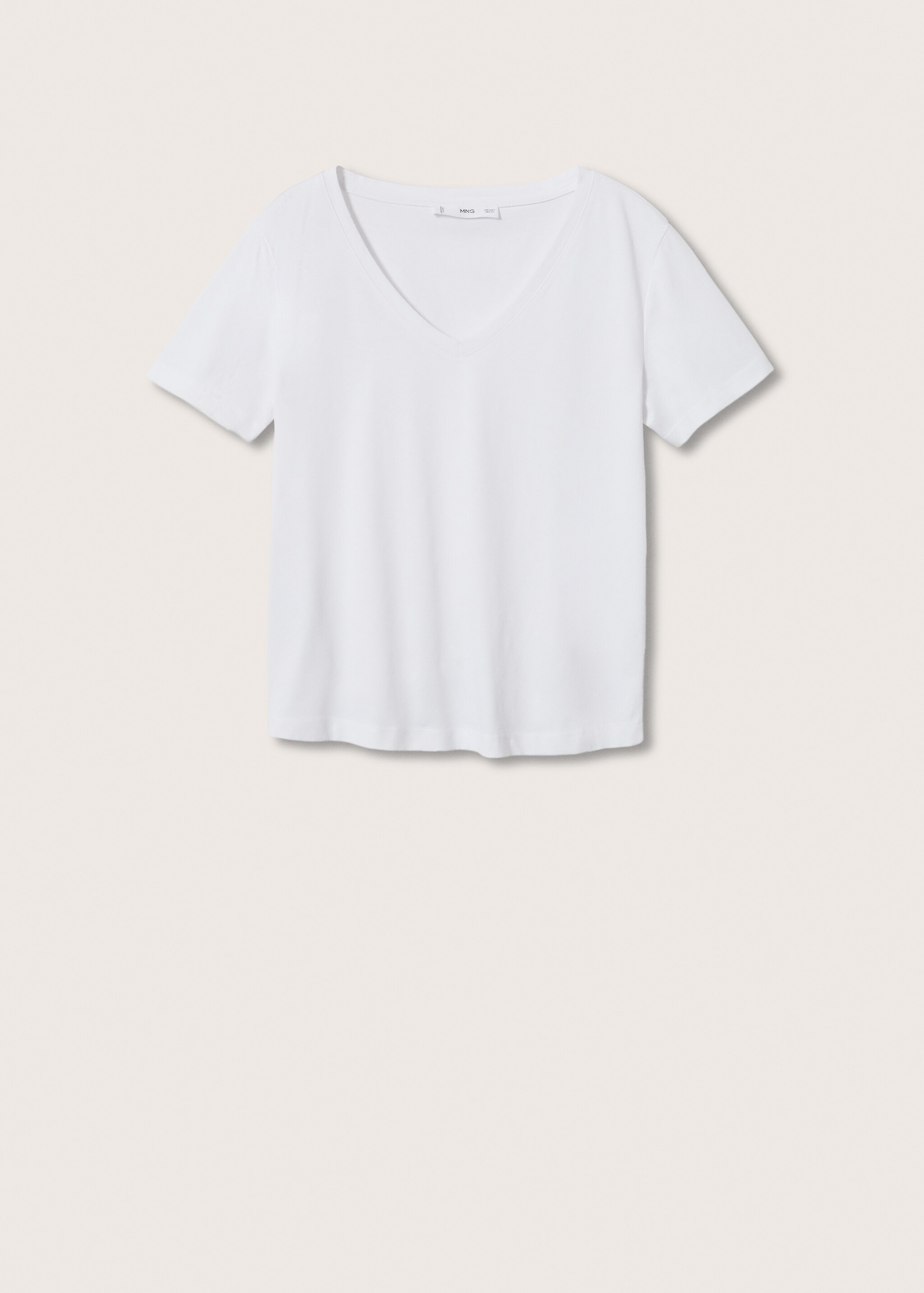 Essential cotton-blend T-shirt - Article without model