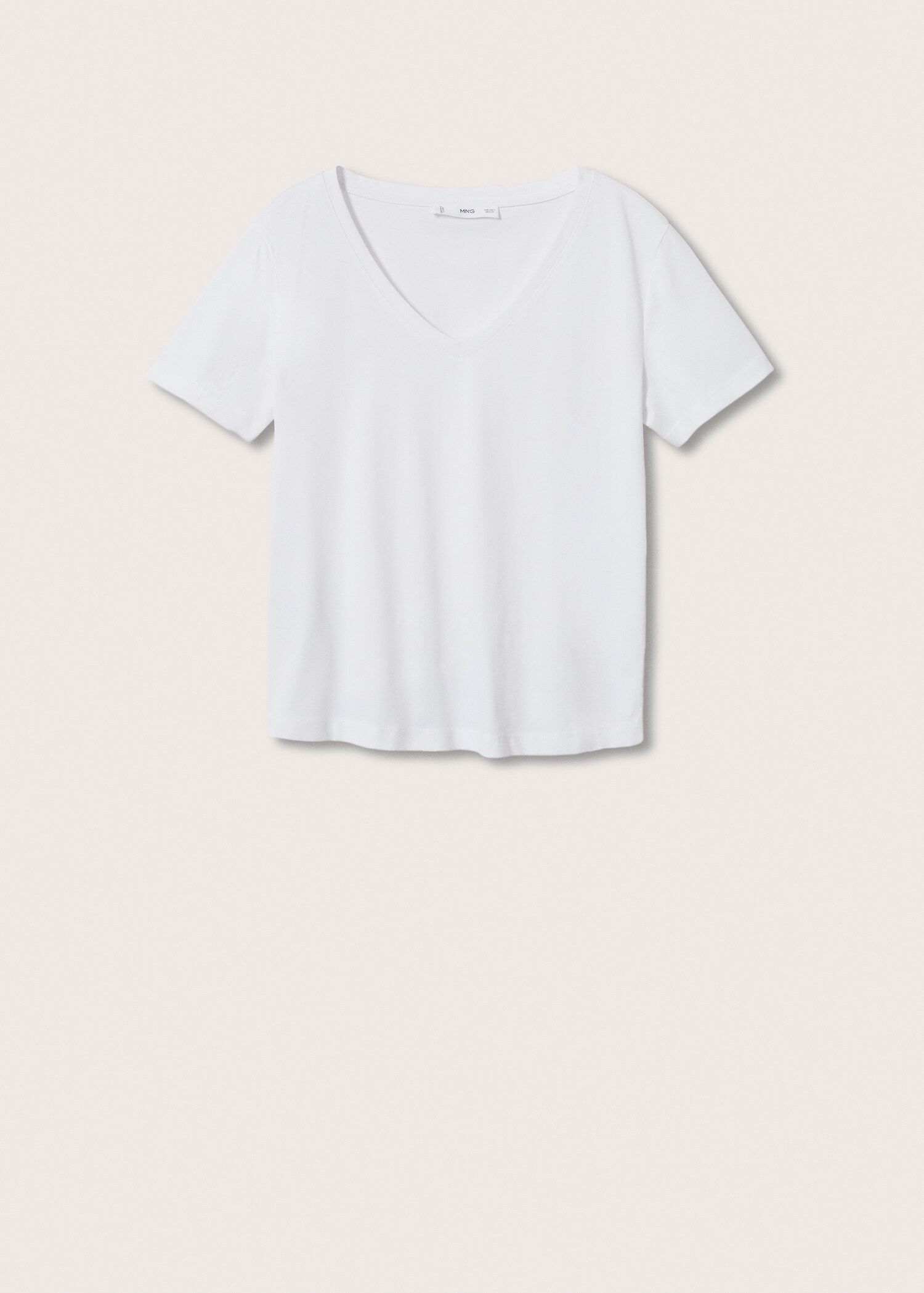 Essential cotton-blend T-shirt - Article without model