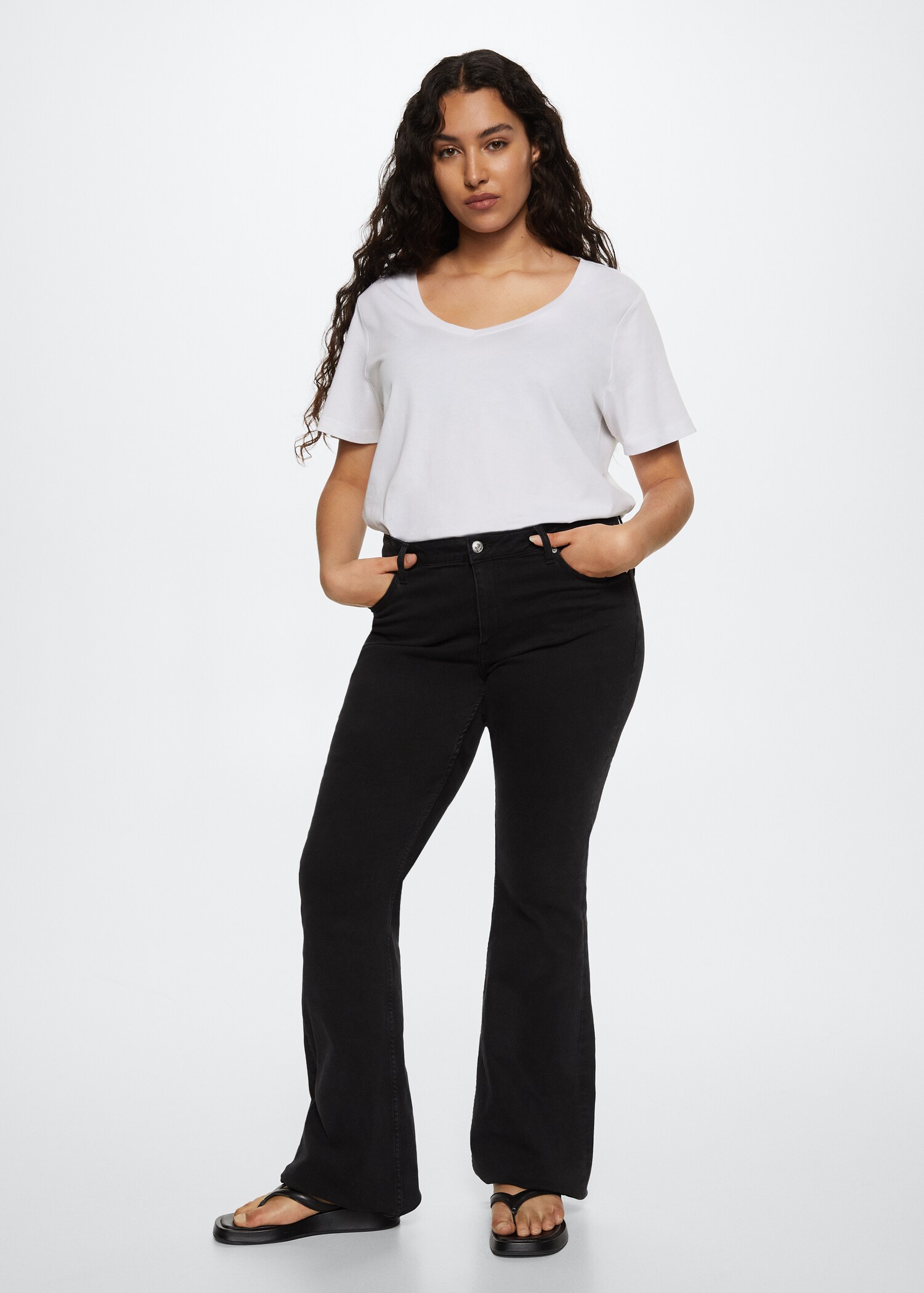 Essential cotton-blend T-shirt - Details of the article 3