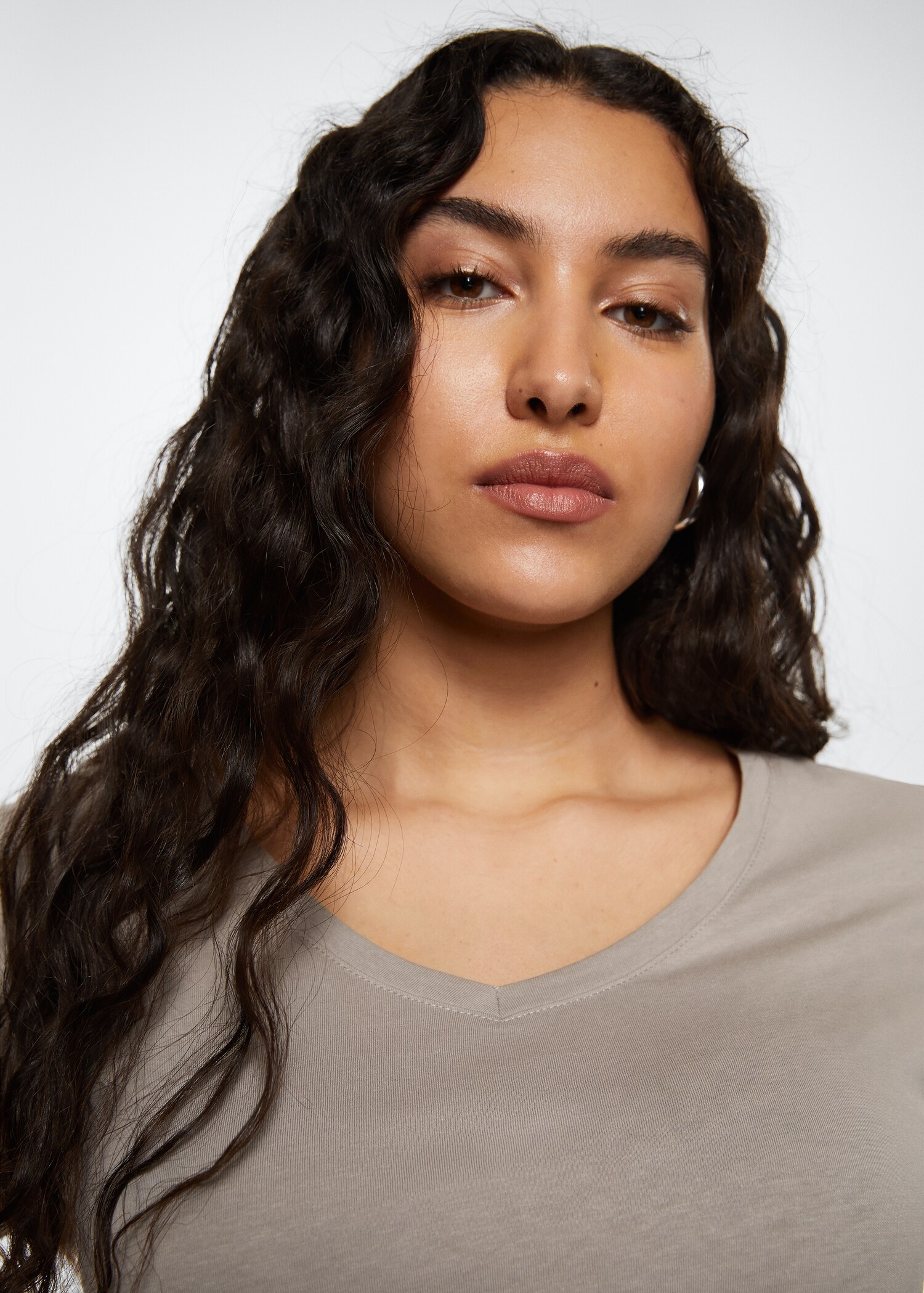 Essential cotton-blend T-shirt - Details of the article 5
