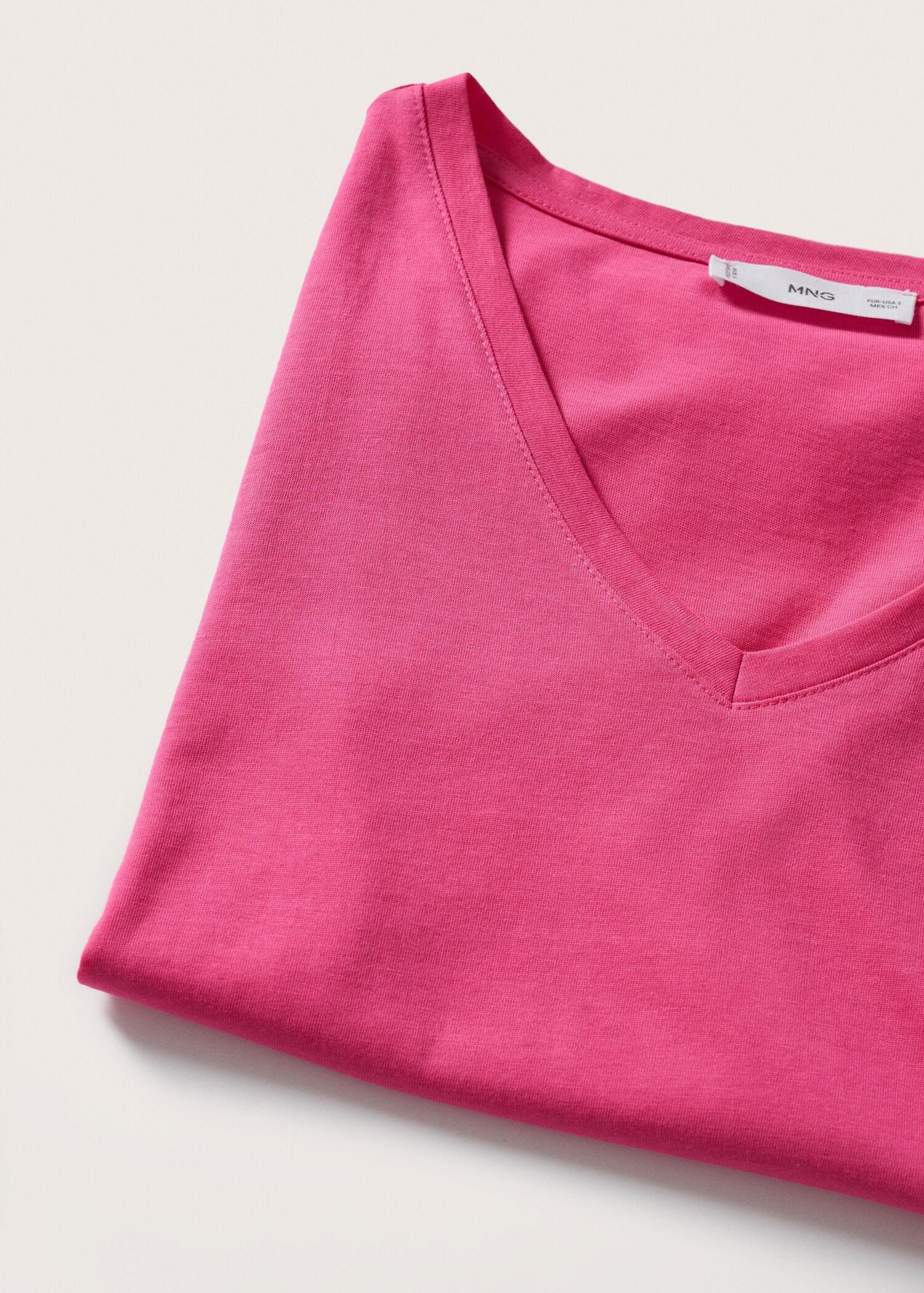 Essential cotton-blend T-shirt - Details of the article 8