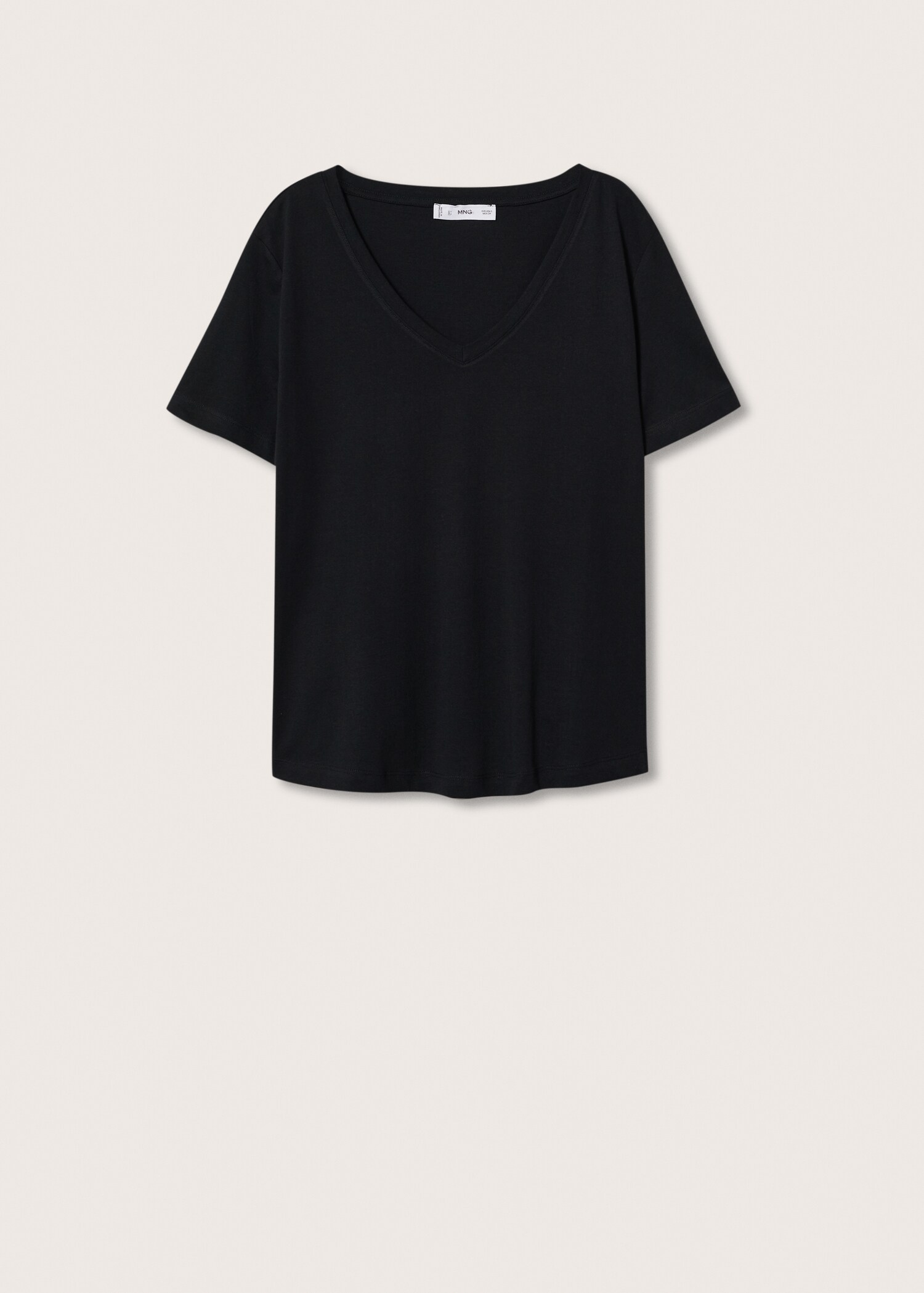 Essential cotton-blend T-shirt - Article without model