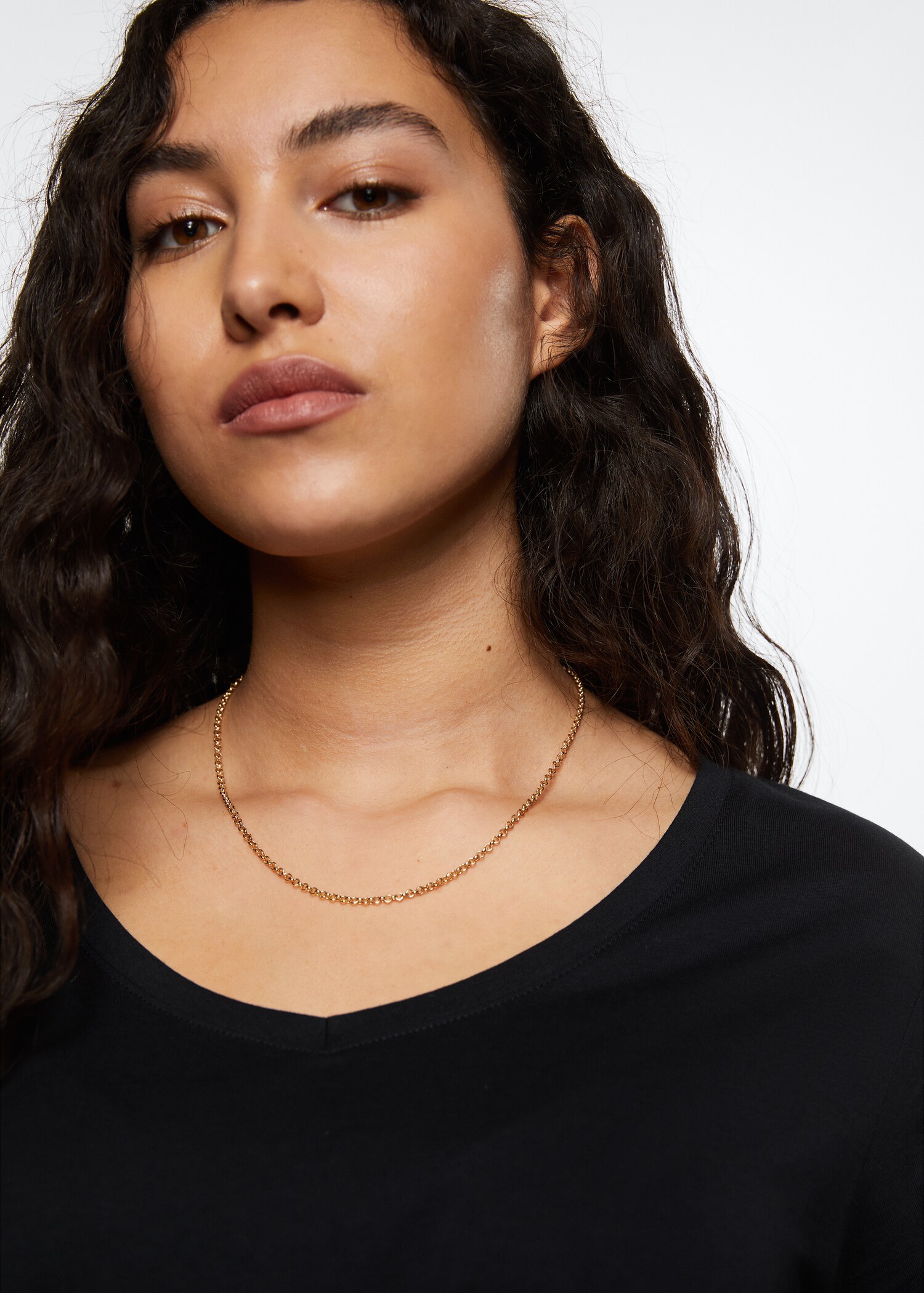 Essential cotton-blend T-shirt - Details of the article 5