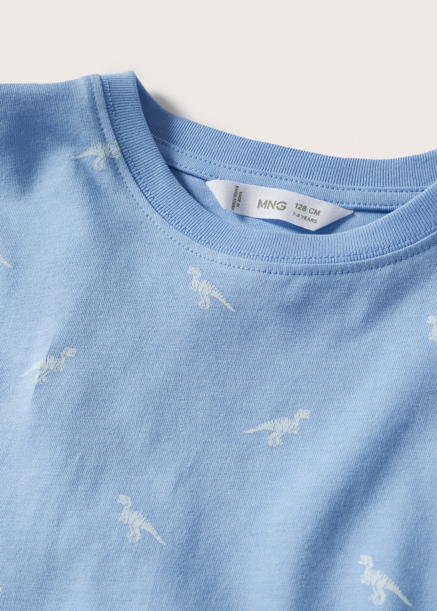 Printed cotton-blend T-shirt - Details of the article 8