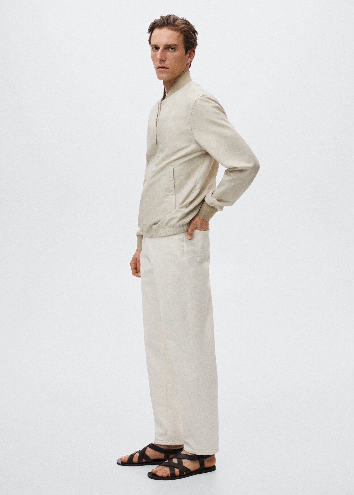 Jaqueta bomber lli Tencel - Detall de l'article 2