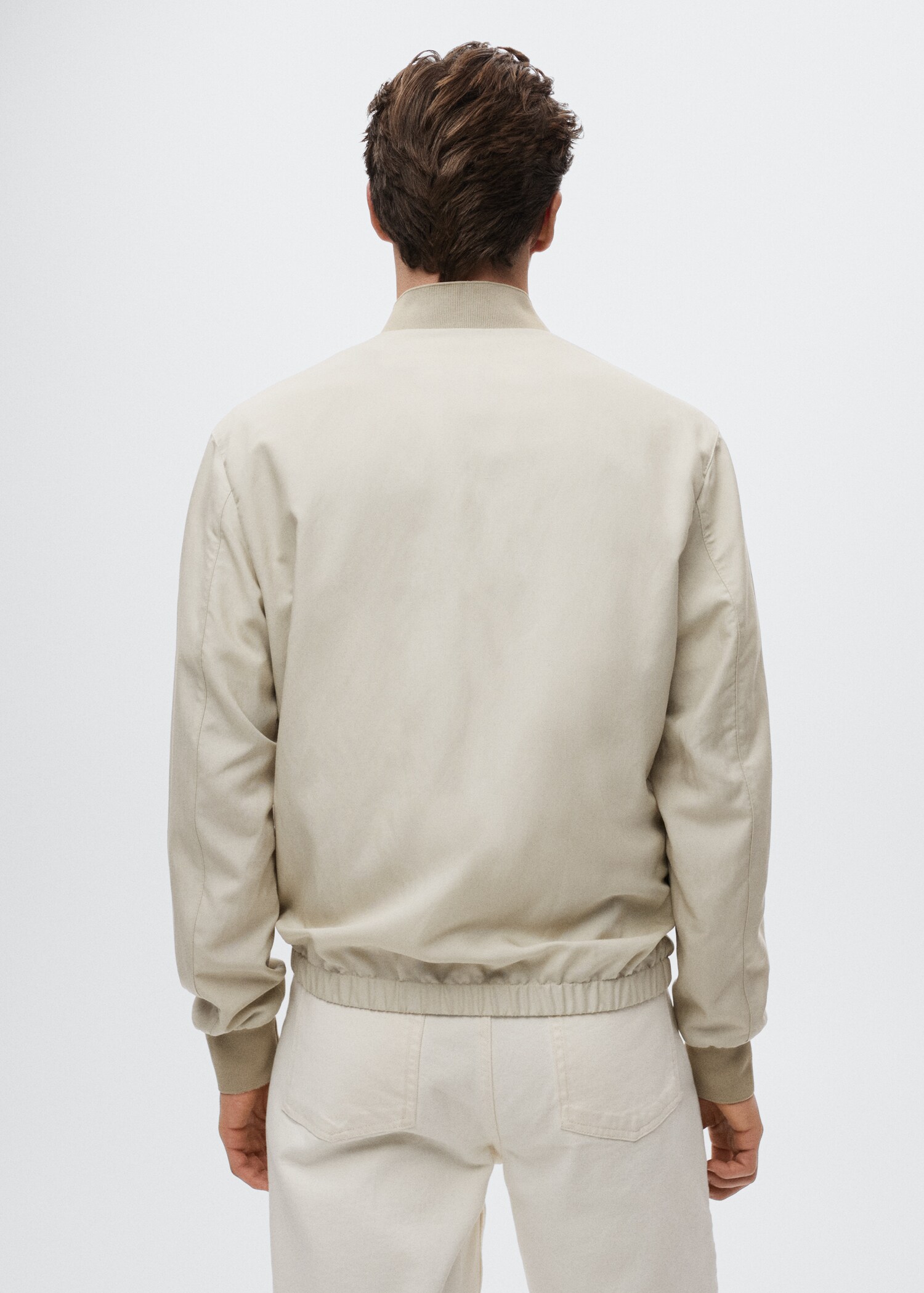 Jaqueta bomber lli Tencel - Revers de l'article