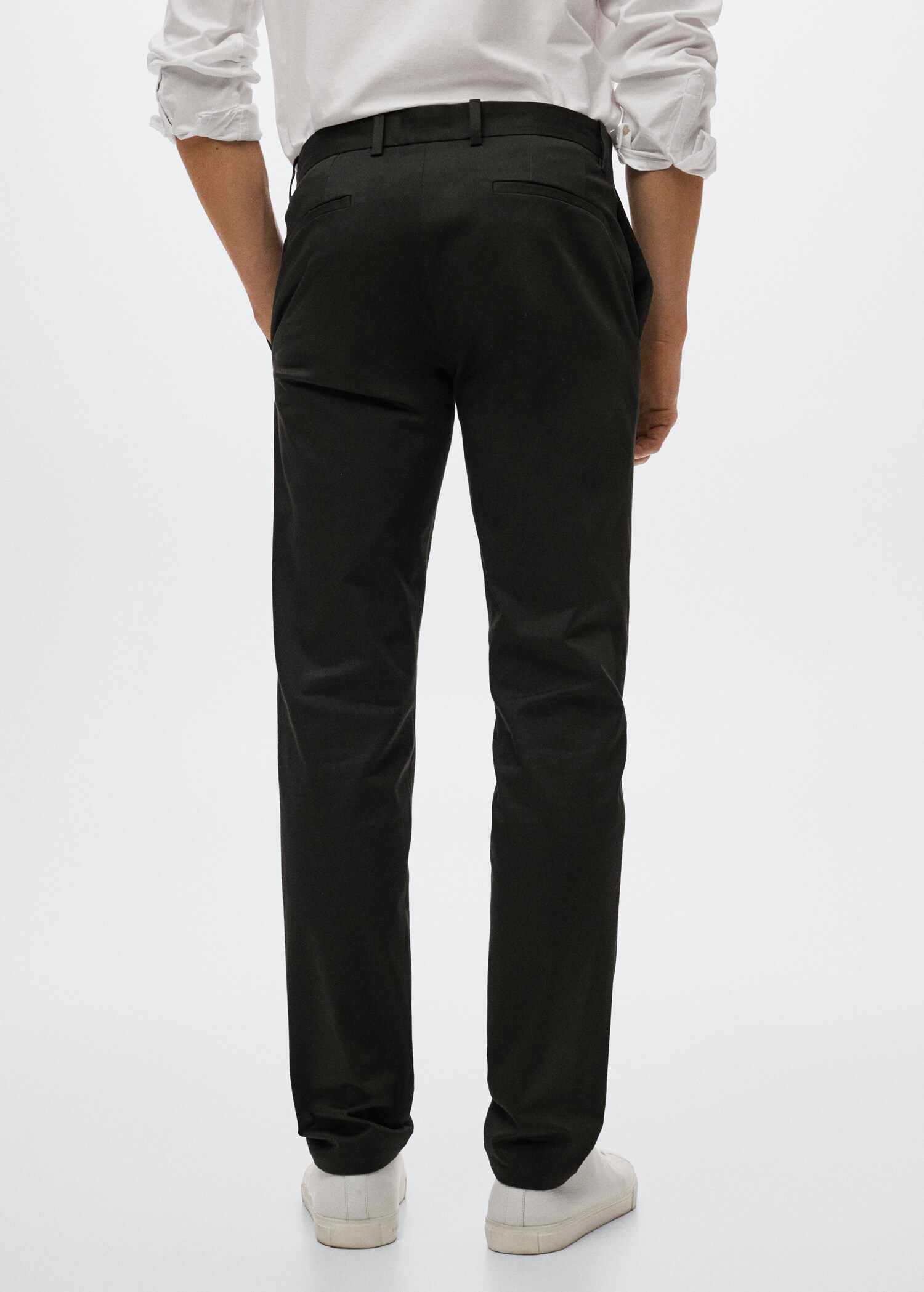 Slim Fit Chinohose - Rückseite des Artikels