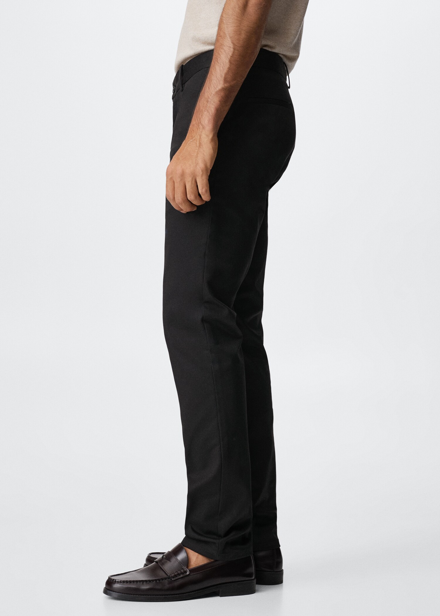 Slim fit chino trousers - Details of the article 2