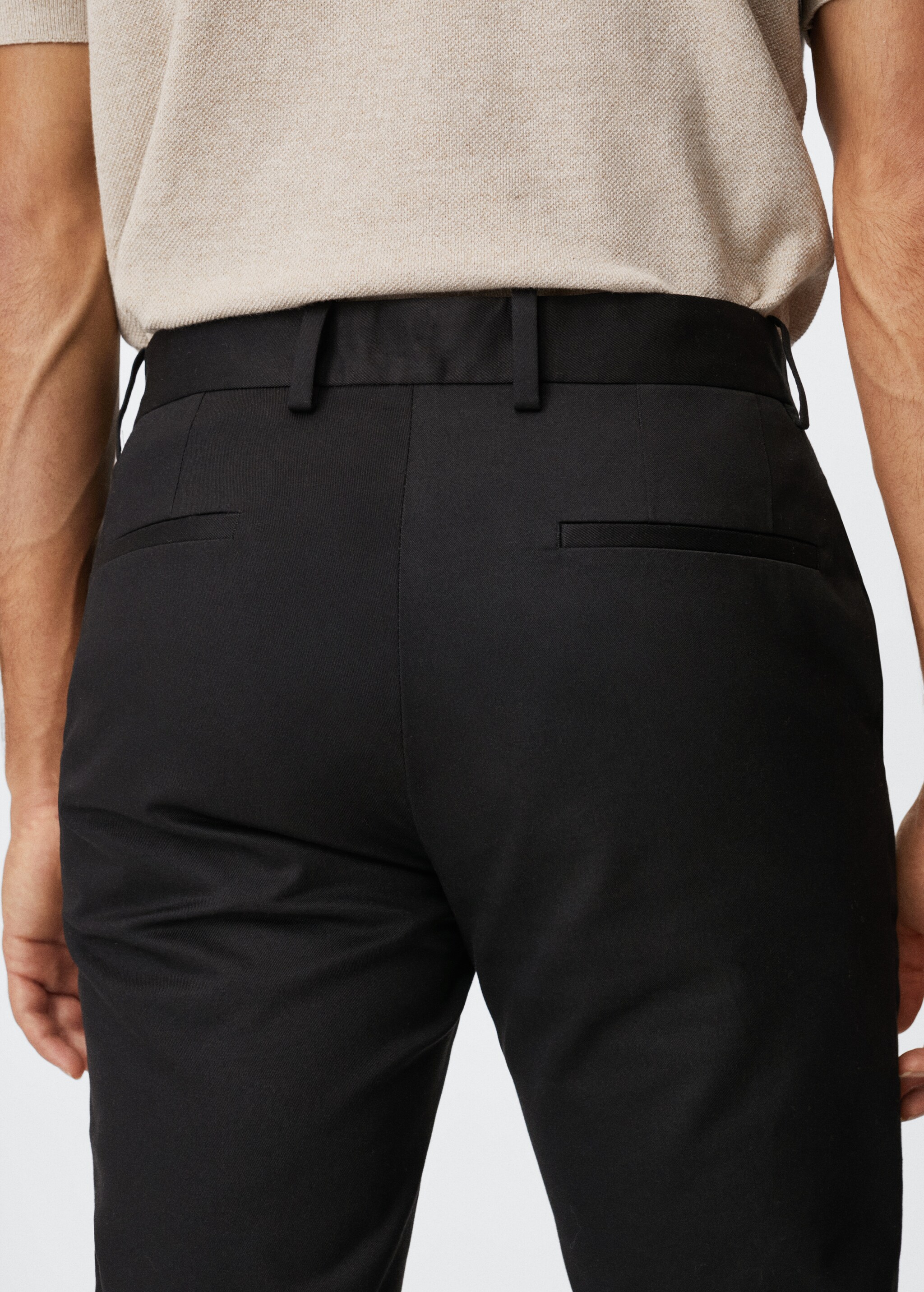 Slim fit chino trousers - Details of the article 3