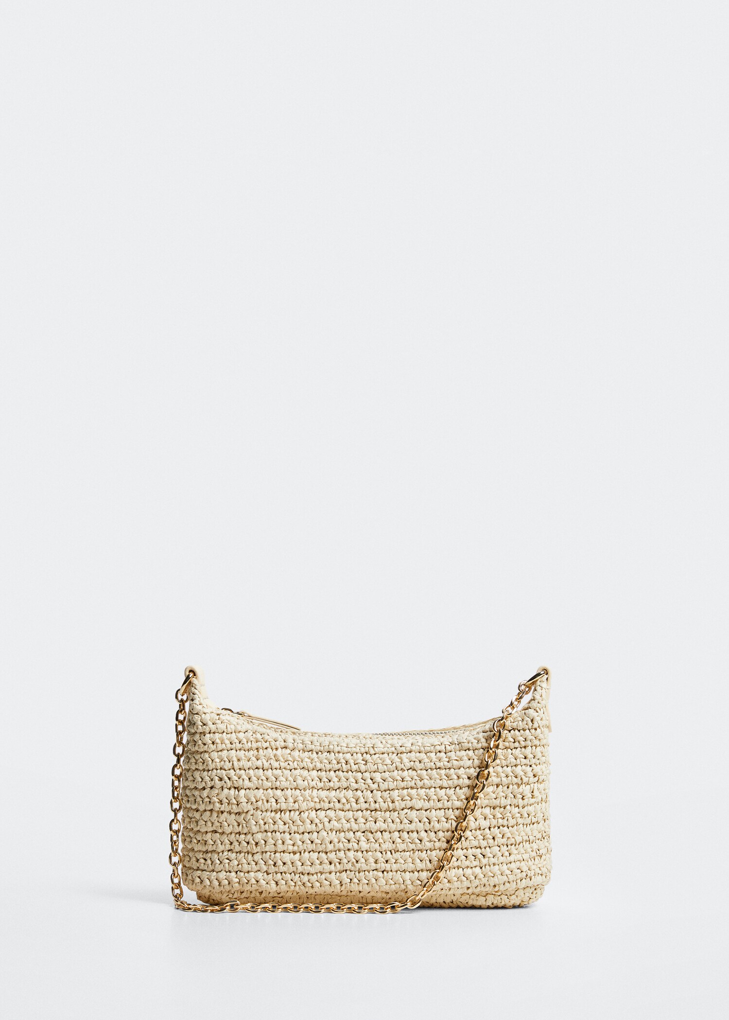 Raffia shoulder bag - Article without model