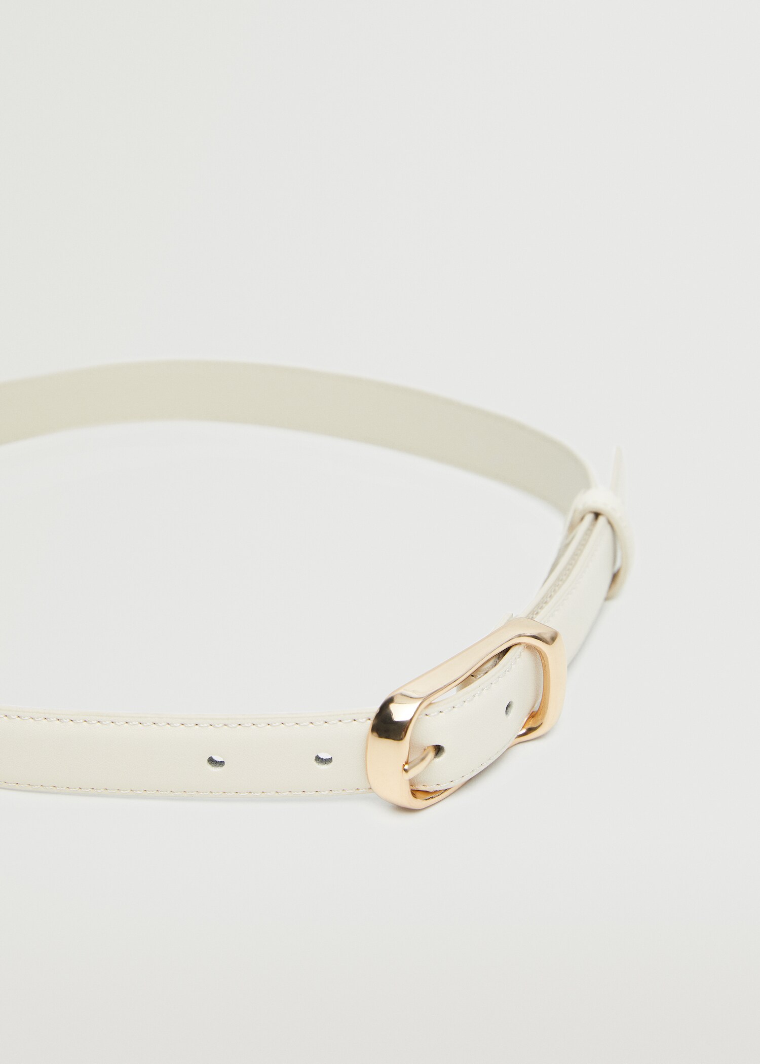 Metal buckle belt - Medium plane