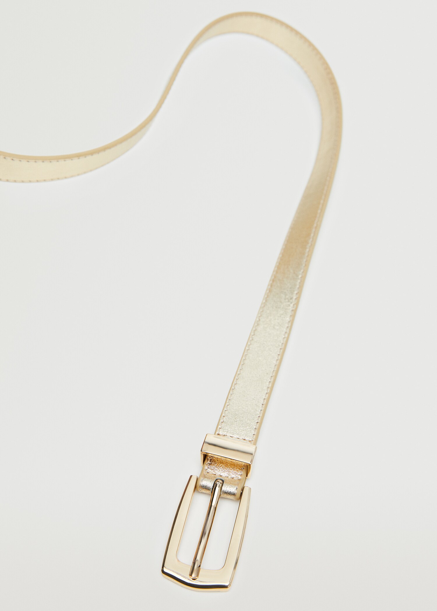 Metal buckle belt - Medium plane