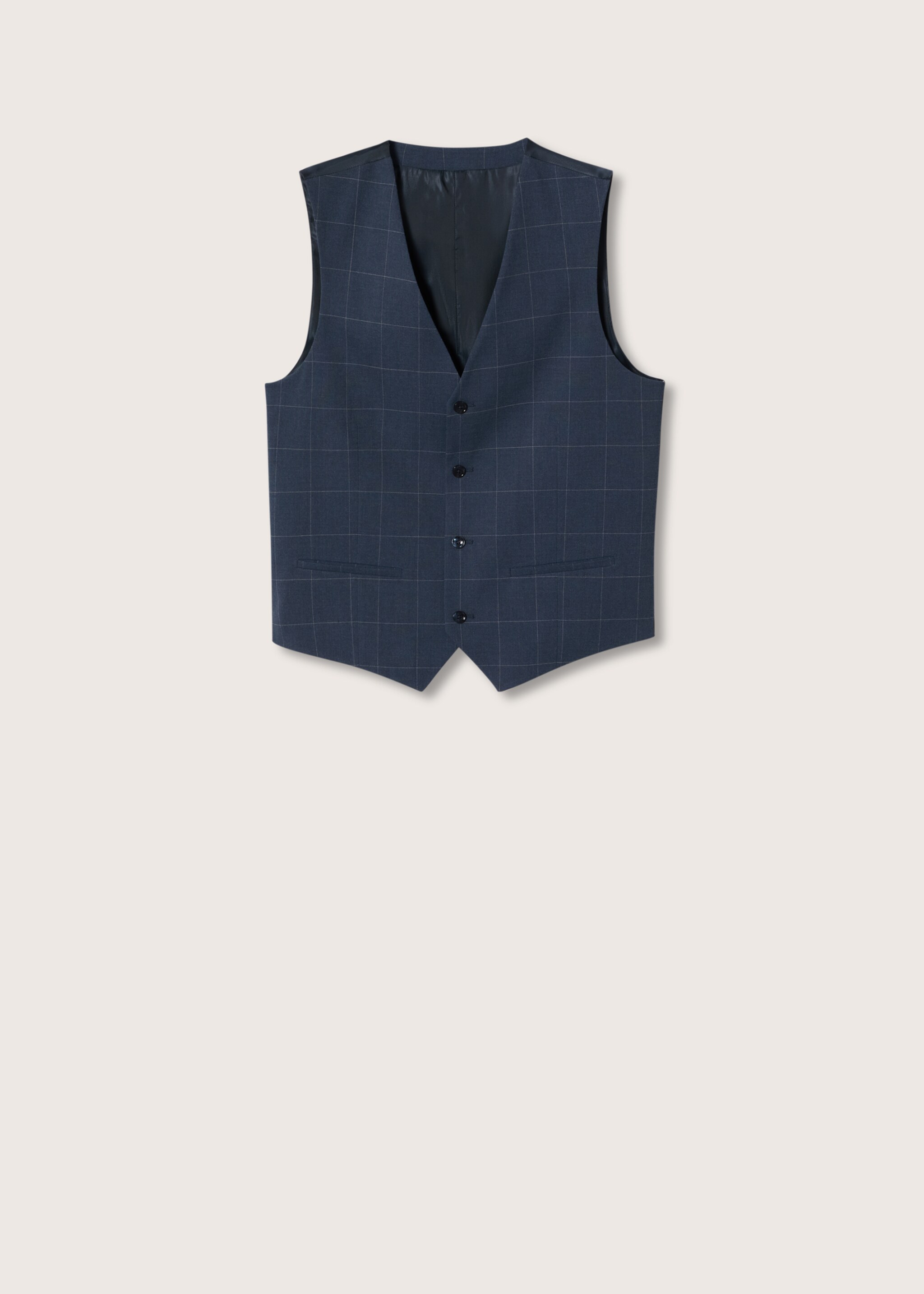 Colete de fato super slim fit - Artigo sem modelo