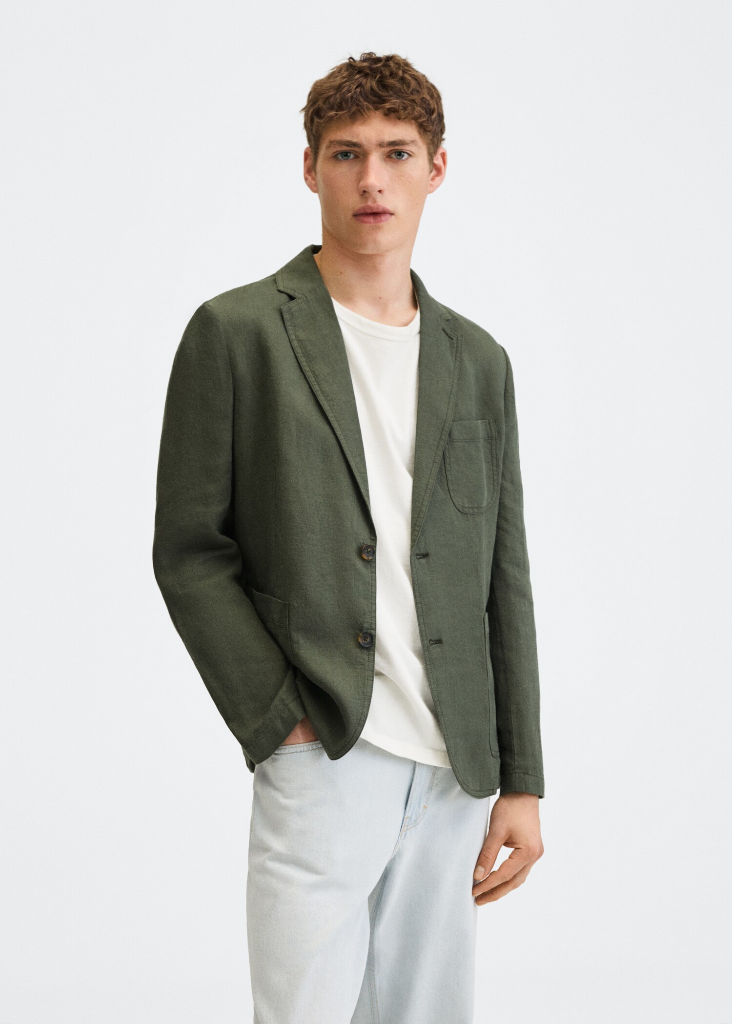 Americana slim fit lli - Pla mig