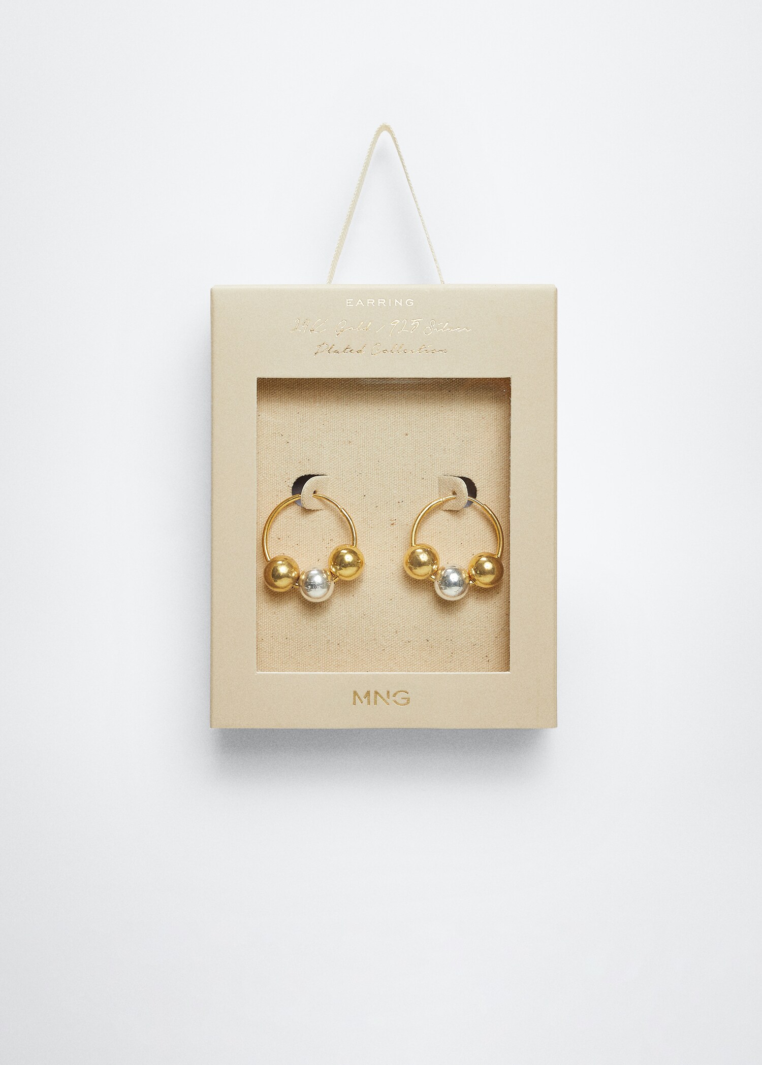 24K combined earrings - Details of the article 3