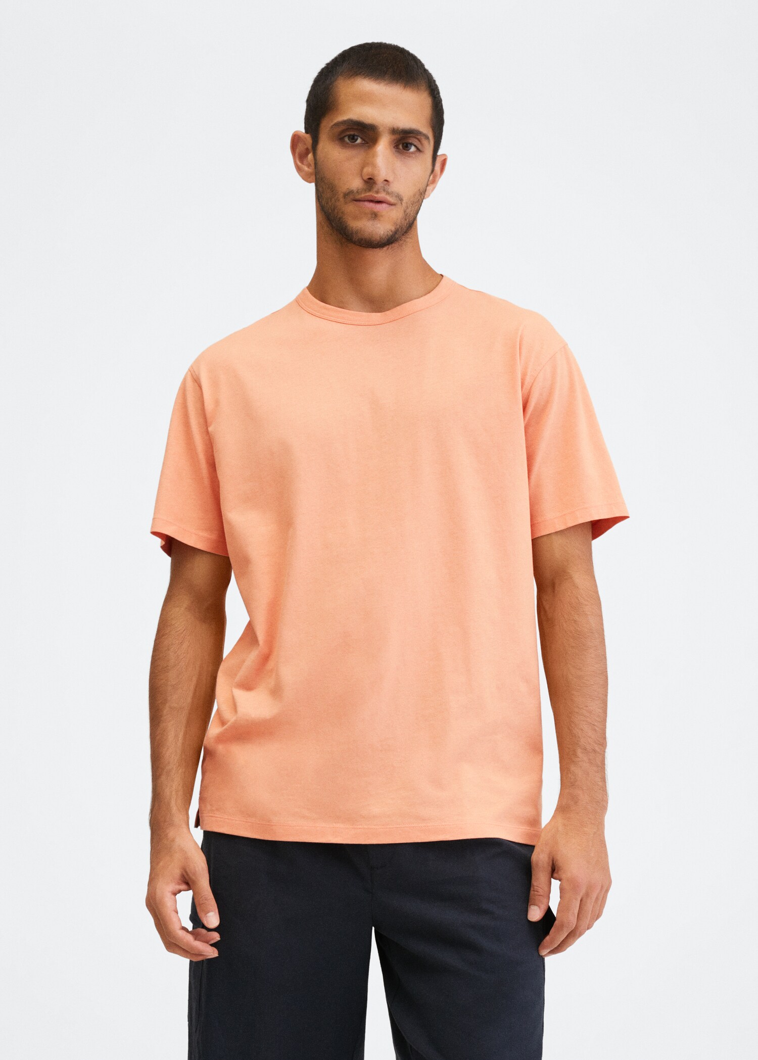 Light cotton t-shirt - Medium plane