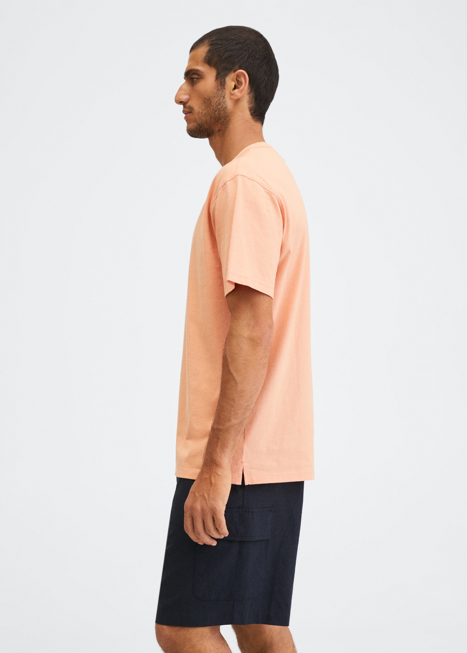 Light cotton t-shirt - Details of the article 2