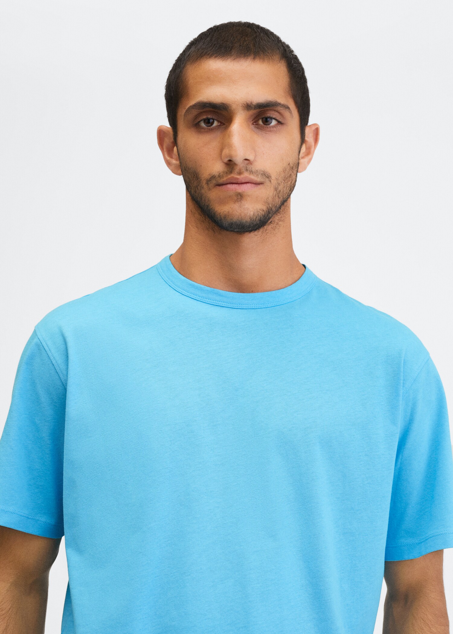 Light cotton t-shirt - Details of the article 1