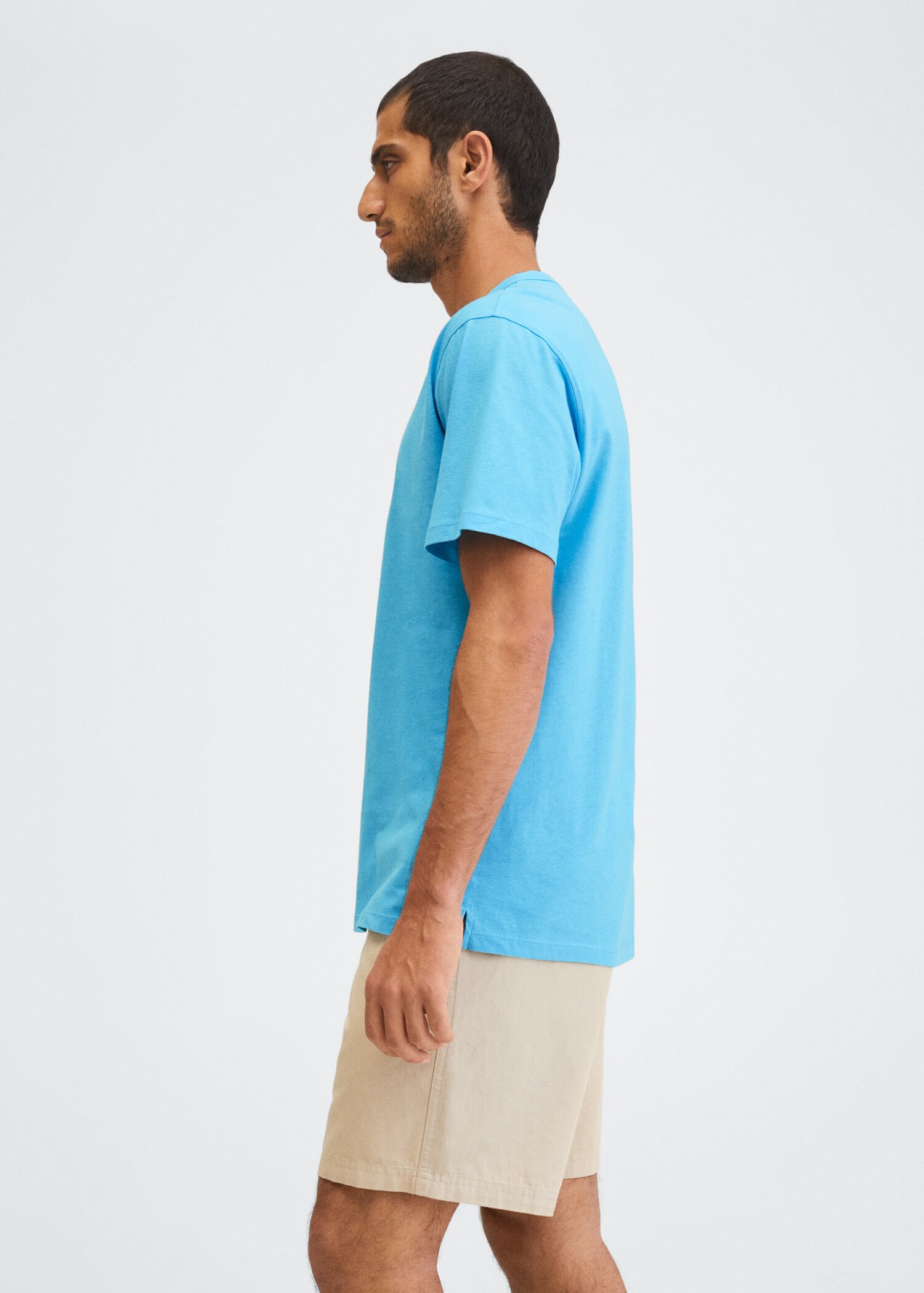 Light cotton t-shirt - Details of the article 2