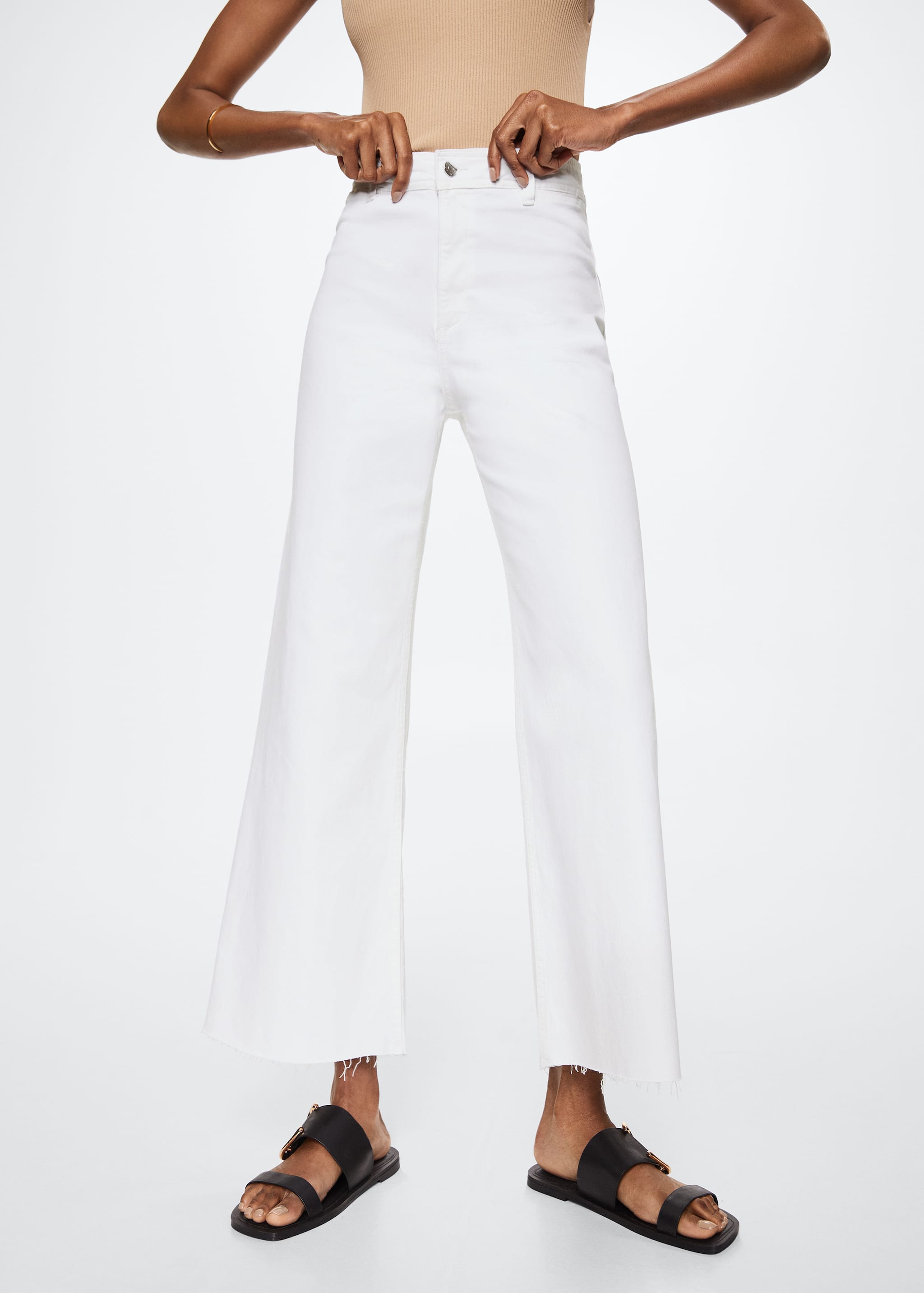 Jeans culotte high waist - Details of the article 2