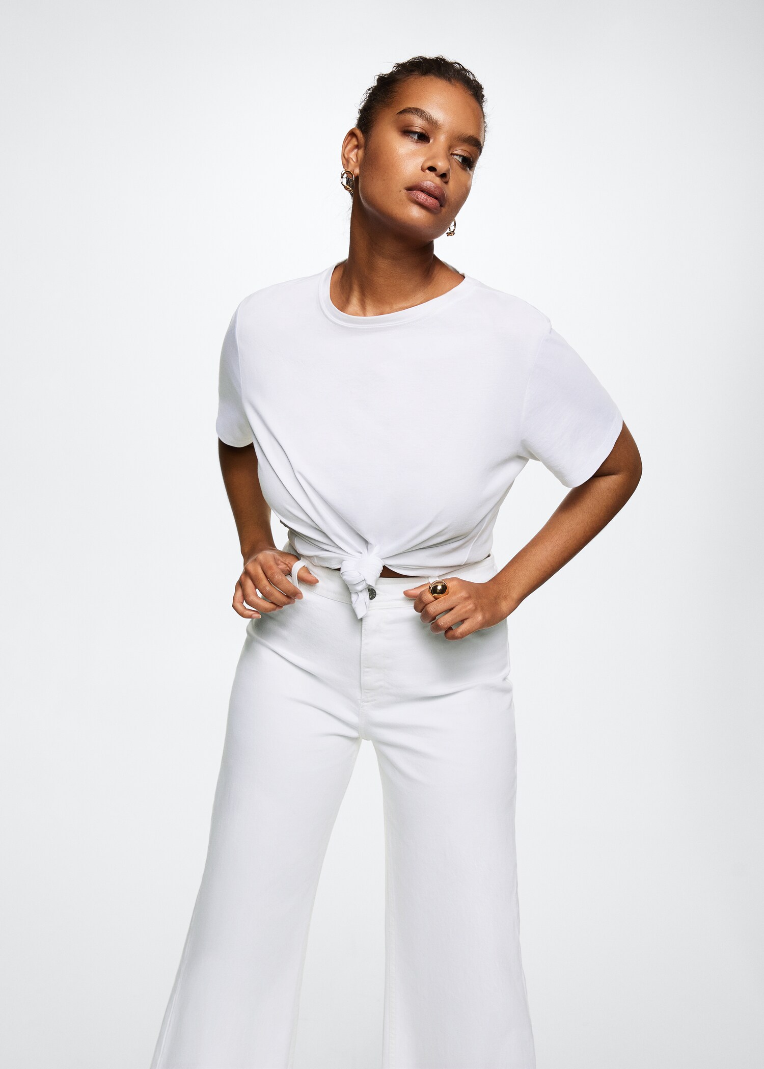 Culotte-Jeans mit hohem Bund - Detail des Artikels 5
