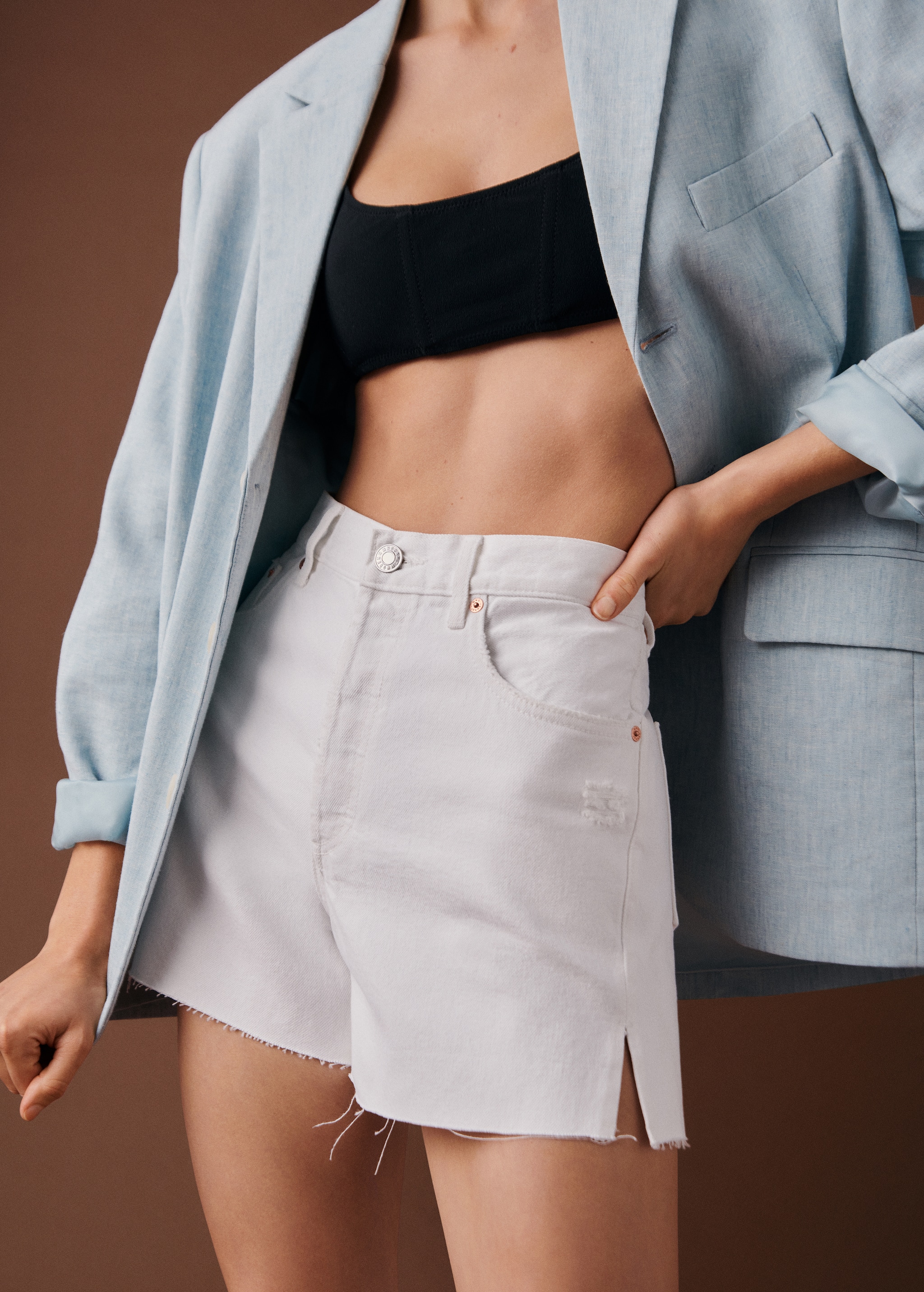 Relaxed Fit-Jeansshorts - Detail des Artikels 6