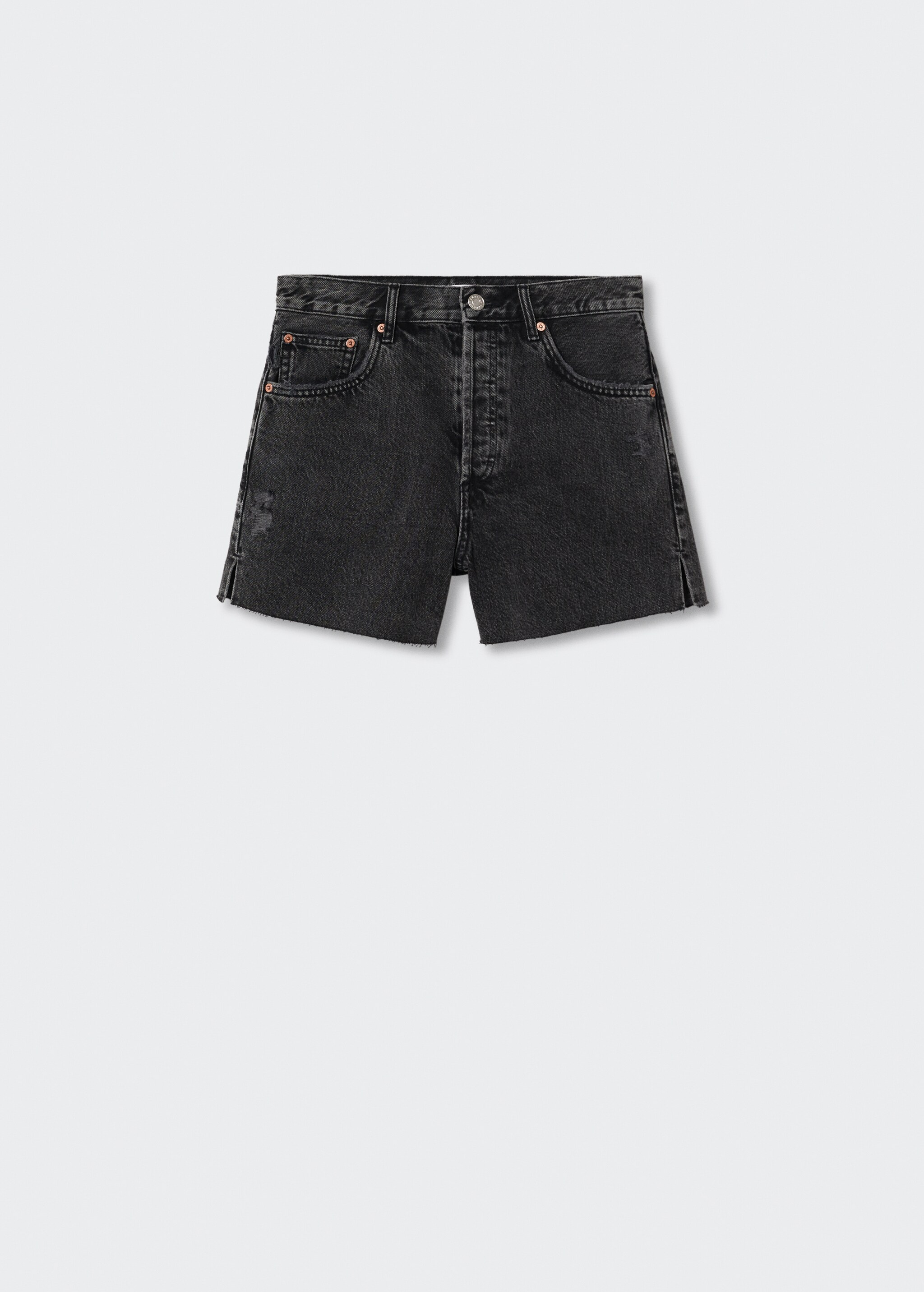 Relaxed-fit denim short - Article without model